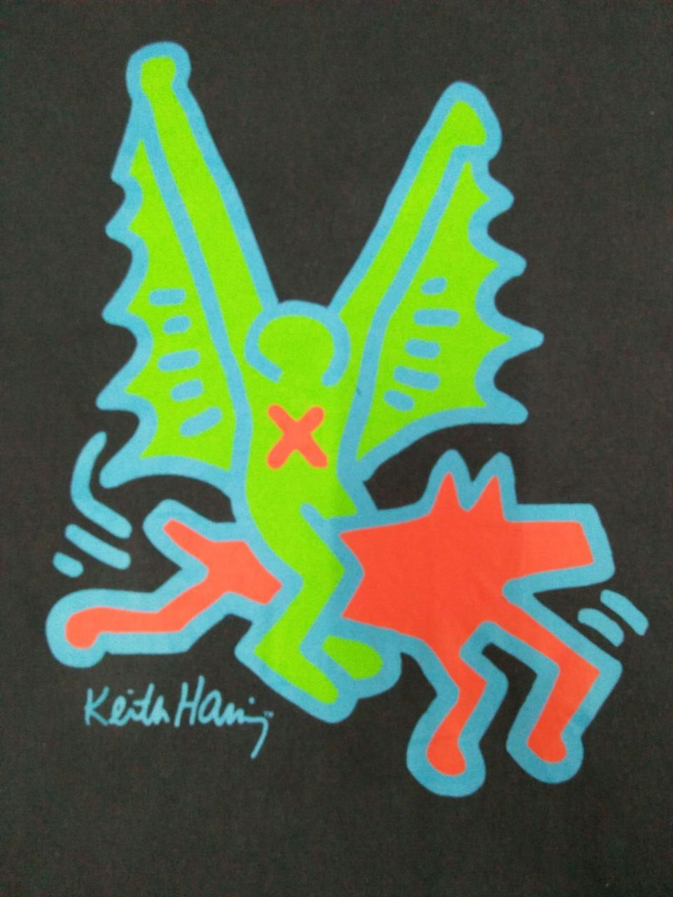 Keith Haring × Uniqlo 💥💥 KEITH HARING Bing Logo Graphic T Size US L / EU 52-54 / 3 - 2 Thumbnail