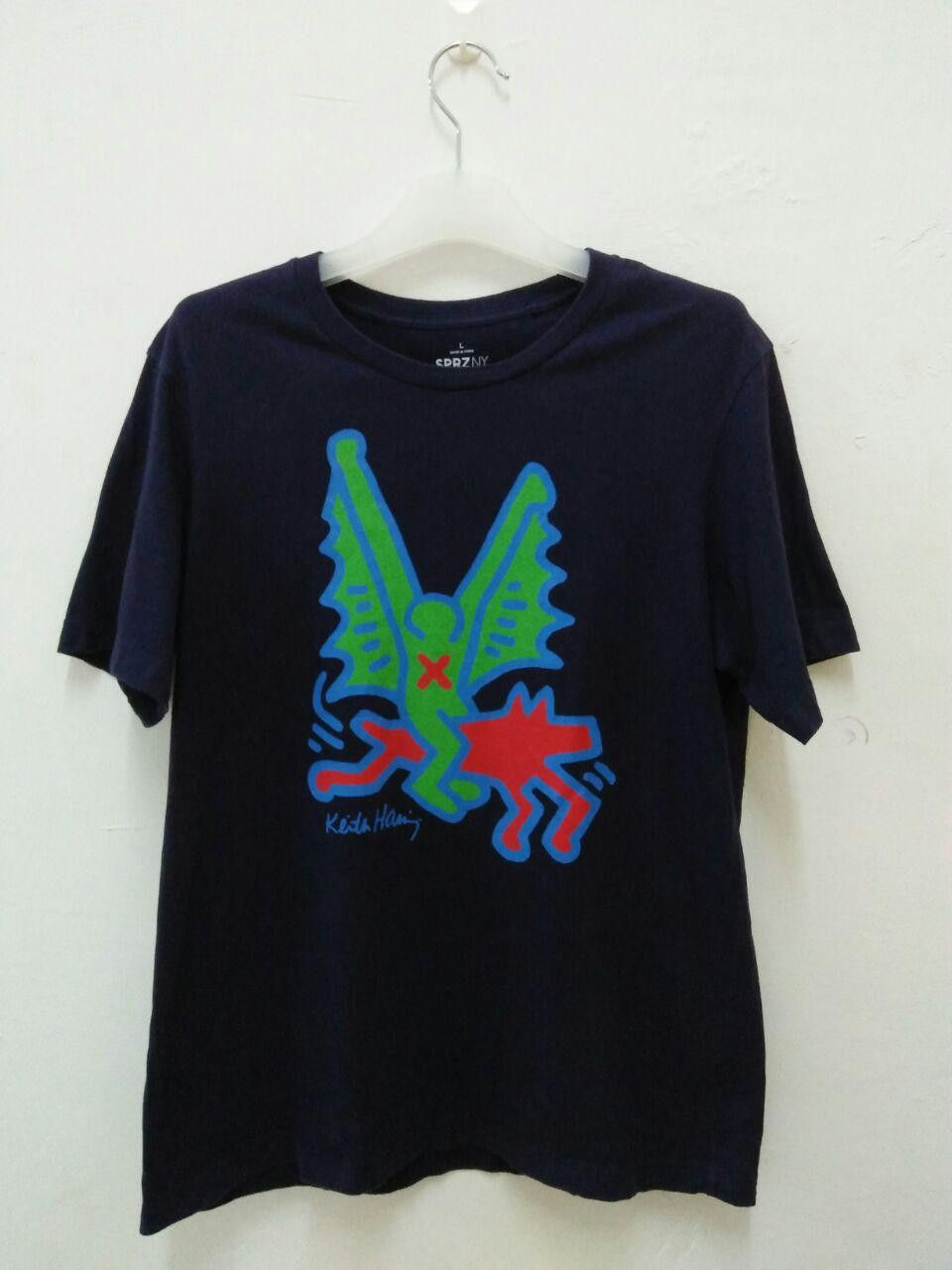Keith Haring × Uniqlo 💥💥 KEITH HARING Bing Logo Graphic T Size US L / EU 52-54 / 3 - 1 Thumbnail