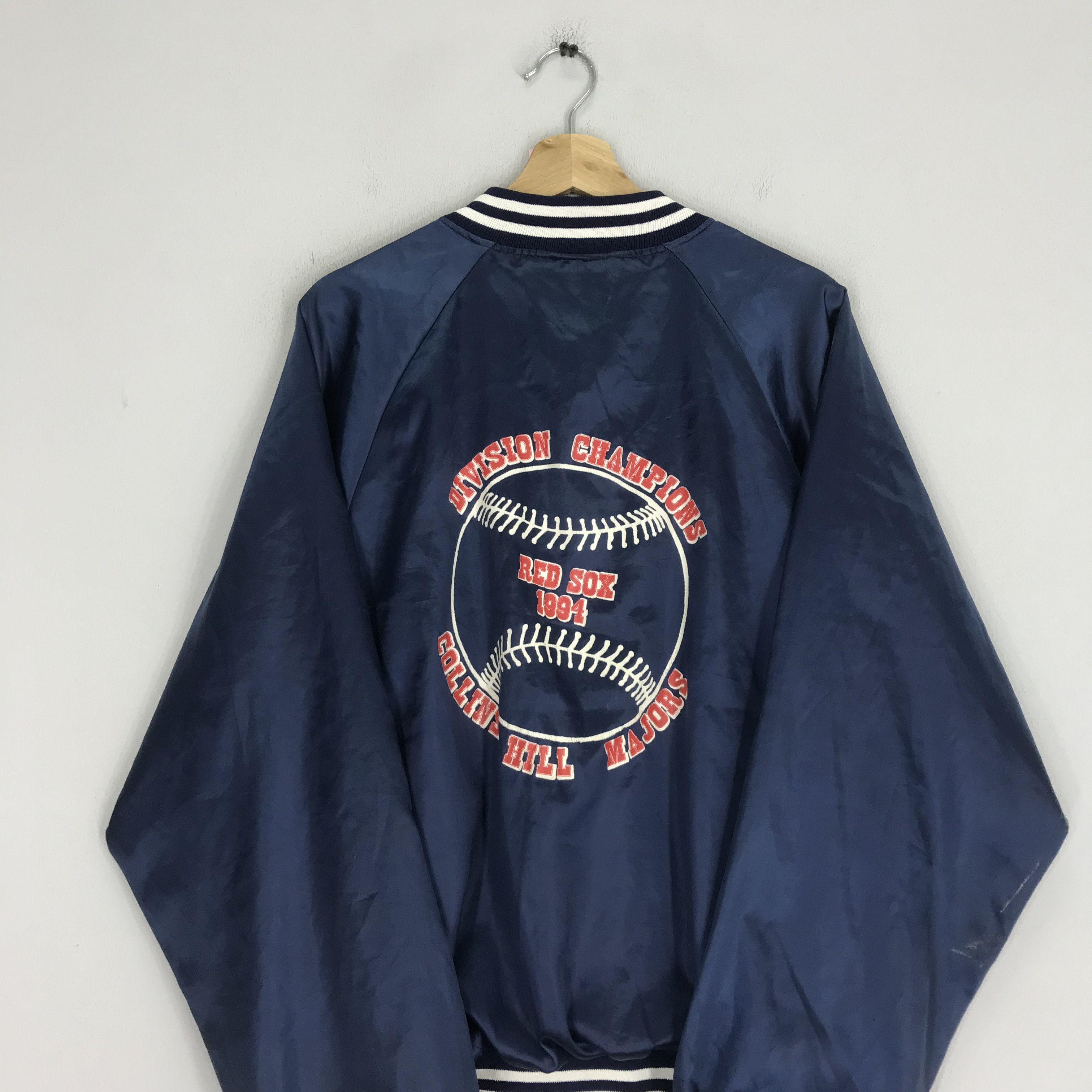 MLB Vintage Boston Red Sox Varsity Jacket Big Logo Red Sox MLB Size US XXL / EU 58 / 5 - 4 Thumbnail