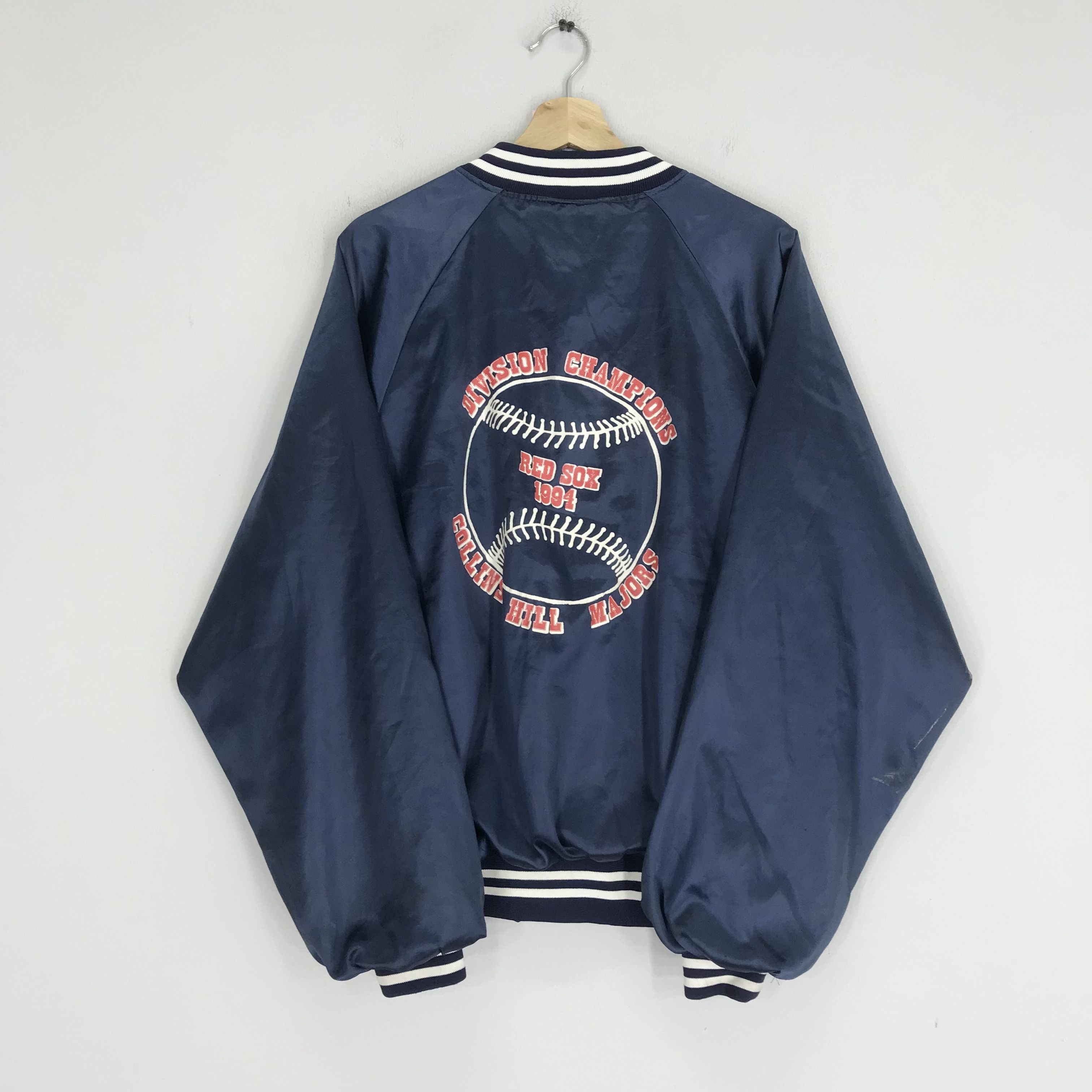 Vintage Boston Red Sox Varsity Jacket Big Logo Red Sox MLB