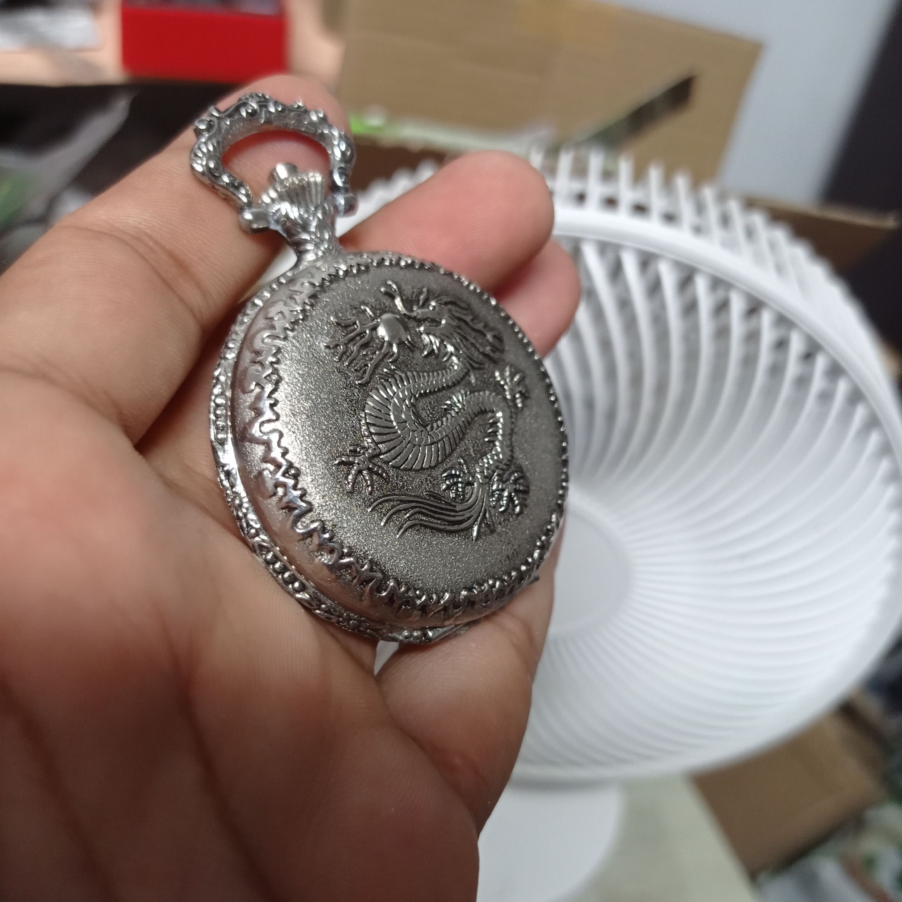 Japanese Brand Vintage DRAGON POCKET WATCH (Japan Designer) Size ONE SIZE - 13 Thumbnail