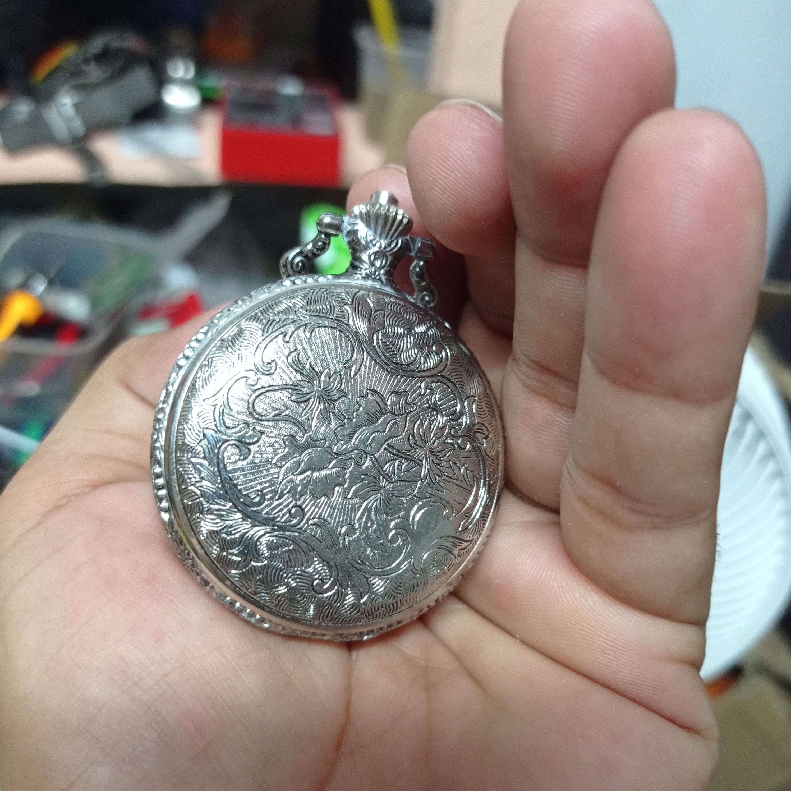 Japanese Brand Vintage DRAGON POCKET WATCH (Japan Designer) Size ONE SIZE - 12 Thumbnail