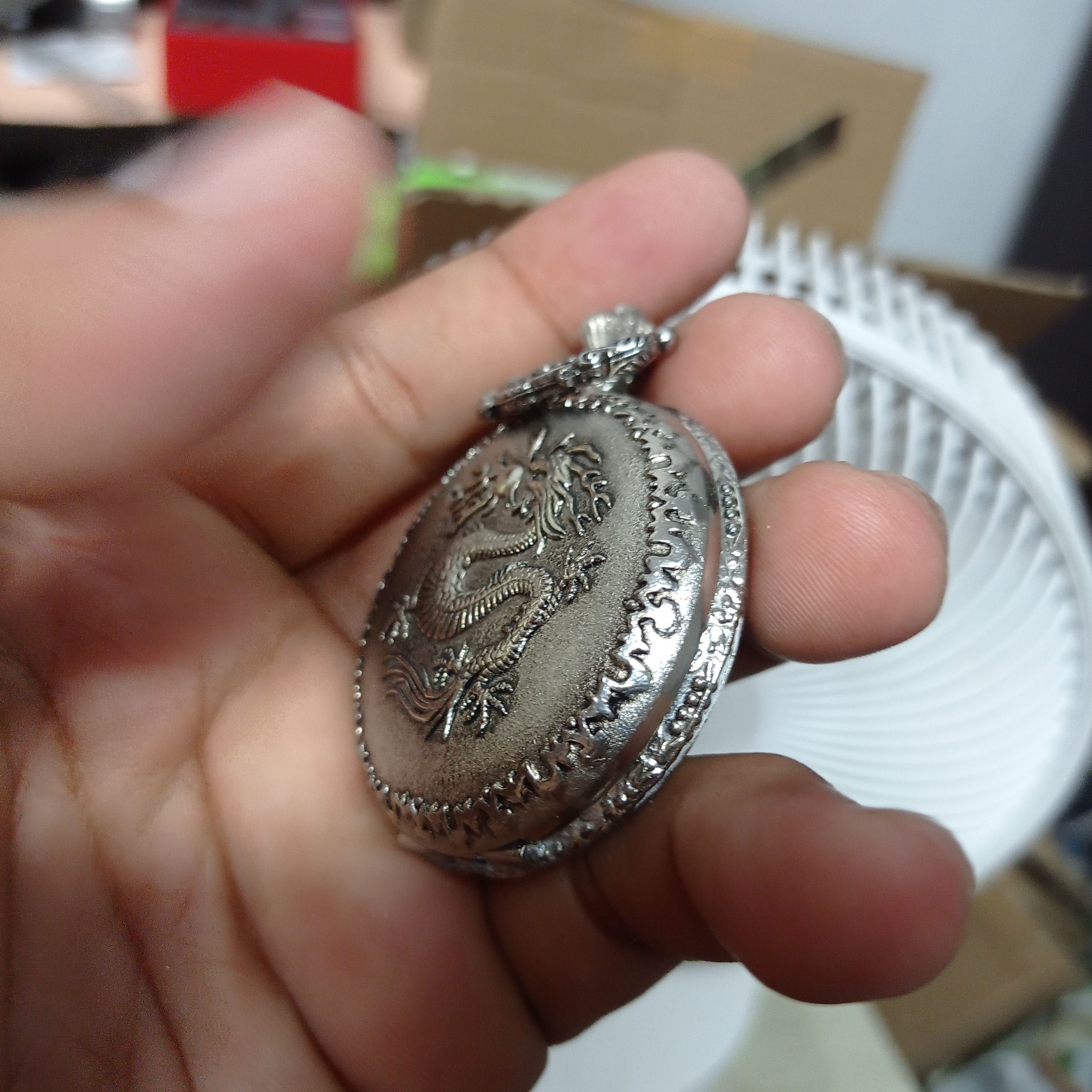 Japanese Brand Vintage DRAGON POCKET WATCH (Japan Designer) Size ONE SIZE - 15 Thumbnail