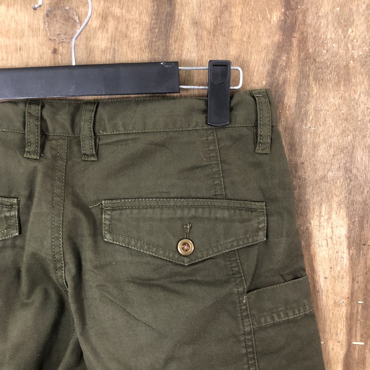 Japanese Brand × Takeo Kikuchi DLL TK Dark Green multipocket tactical cargo pants #089 Size US 30 / EU 46 - 13 Thumbnail