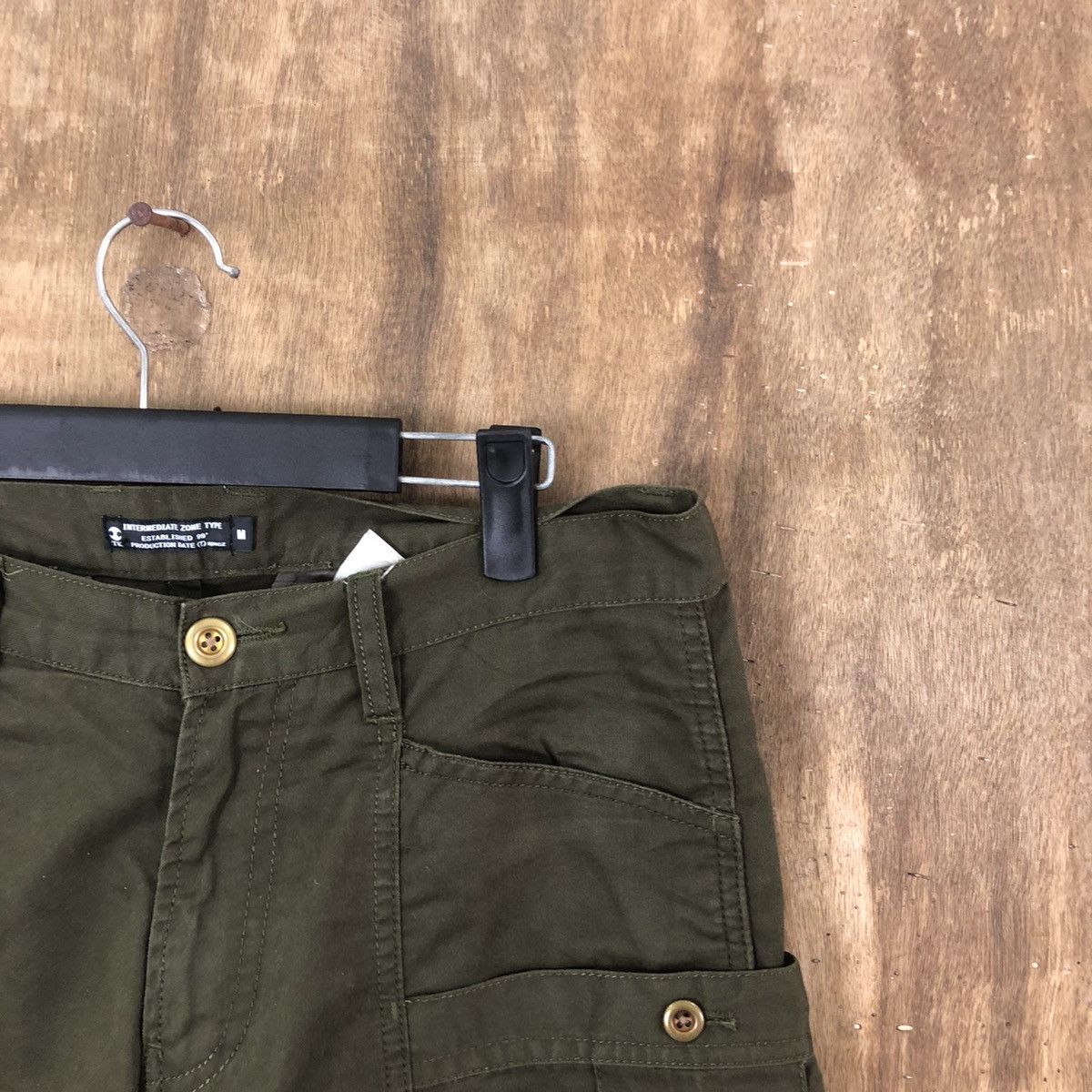 Japanese Brand × Takeo Kikuchi DLL TK Dark Green multipocket tactical cargo pants #089 Size US 30 / EU 46 - 5 Thumbnail