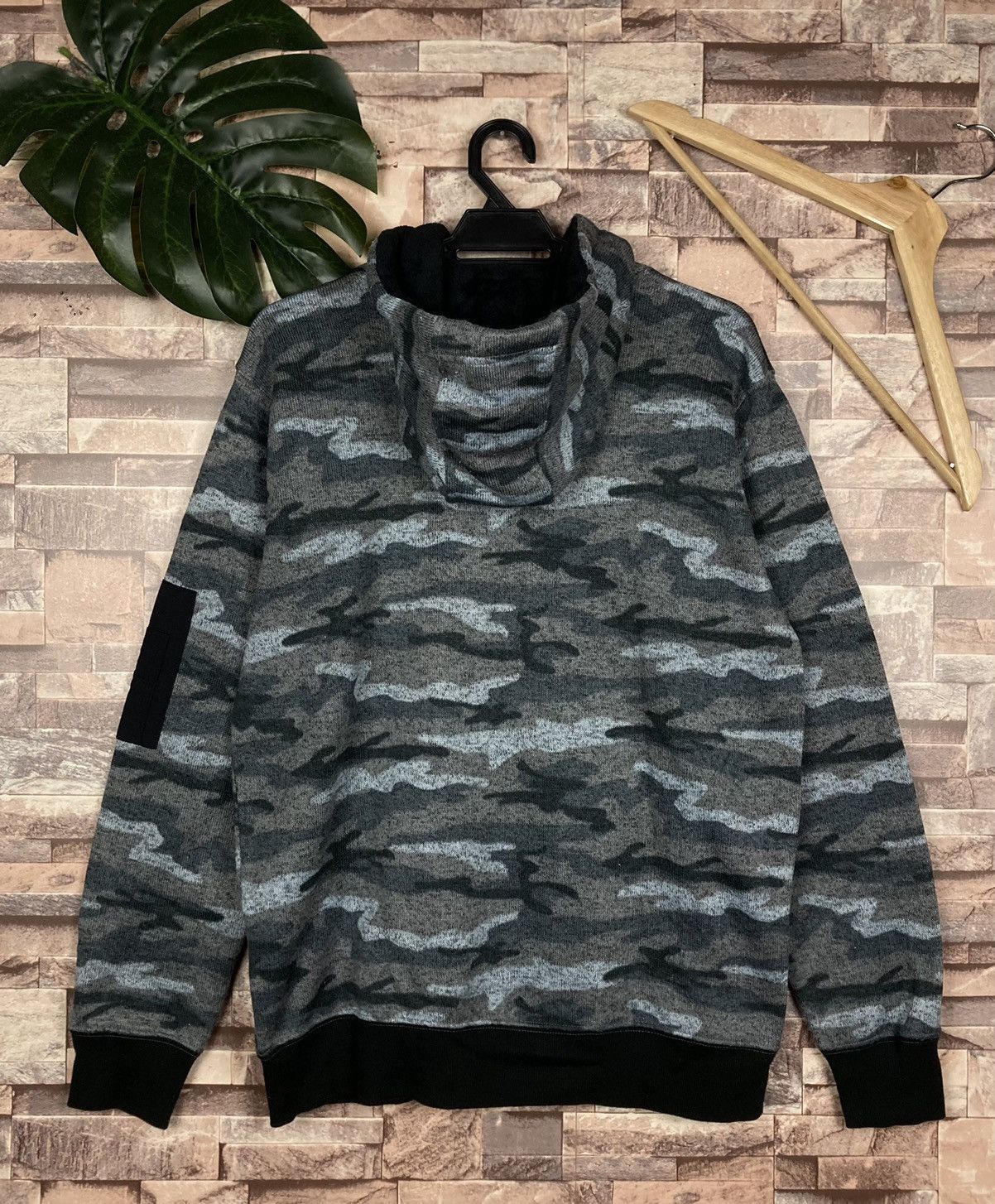 Other Outdoor Product Camo Hoodie Sweater #44-5 Size US L / EU 52-54 / 3 - 2 Thumbnail