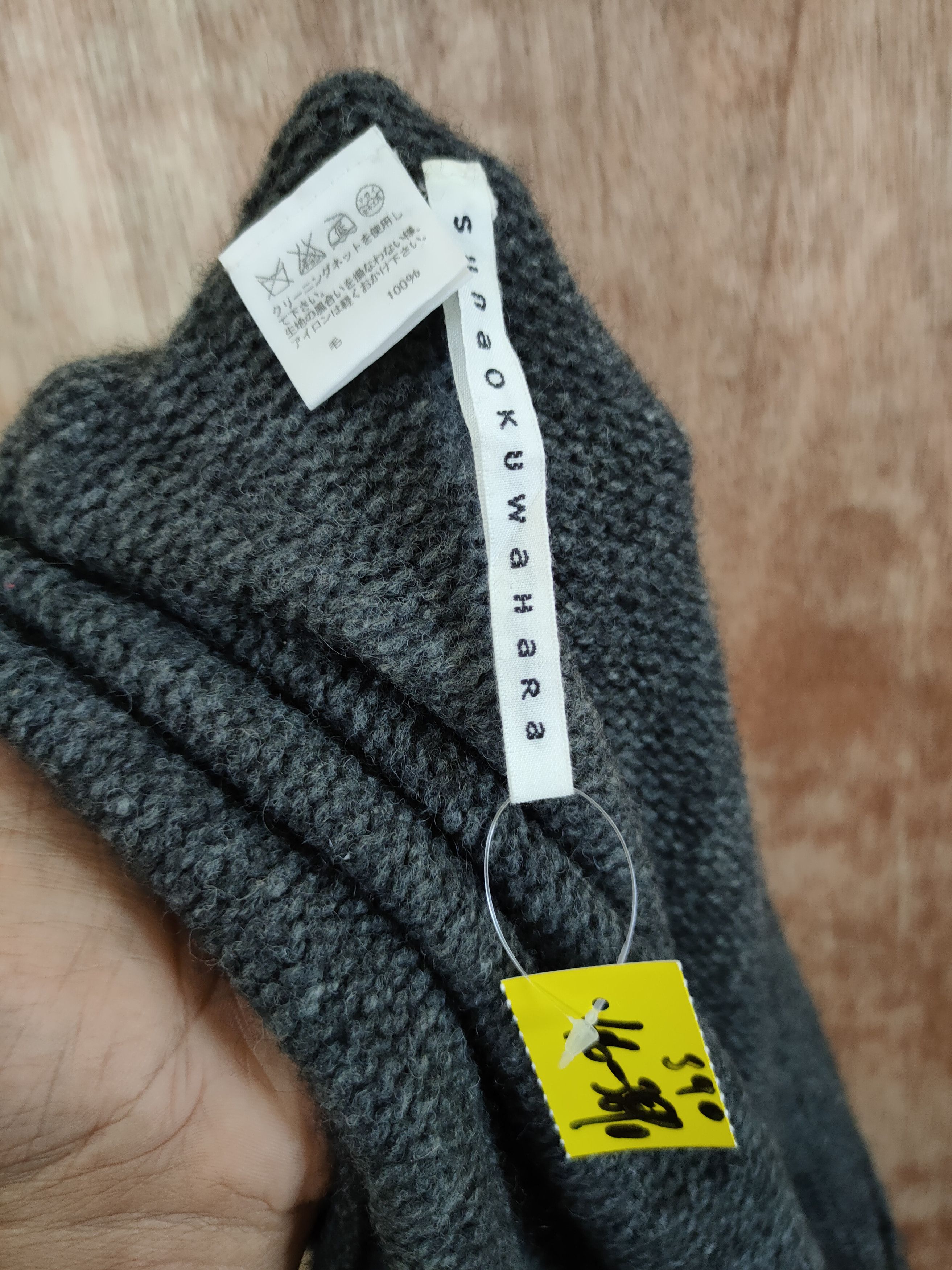 Issey Miyake DL Sunaokuwahara cape cloak grey mohair hoodie #46-390 Size US M / EU 48-50 / 2 - 6 Thumbnail