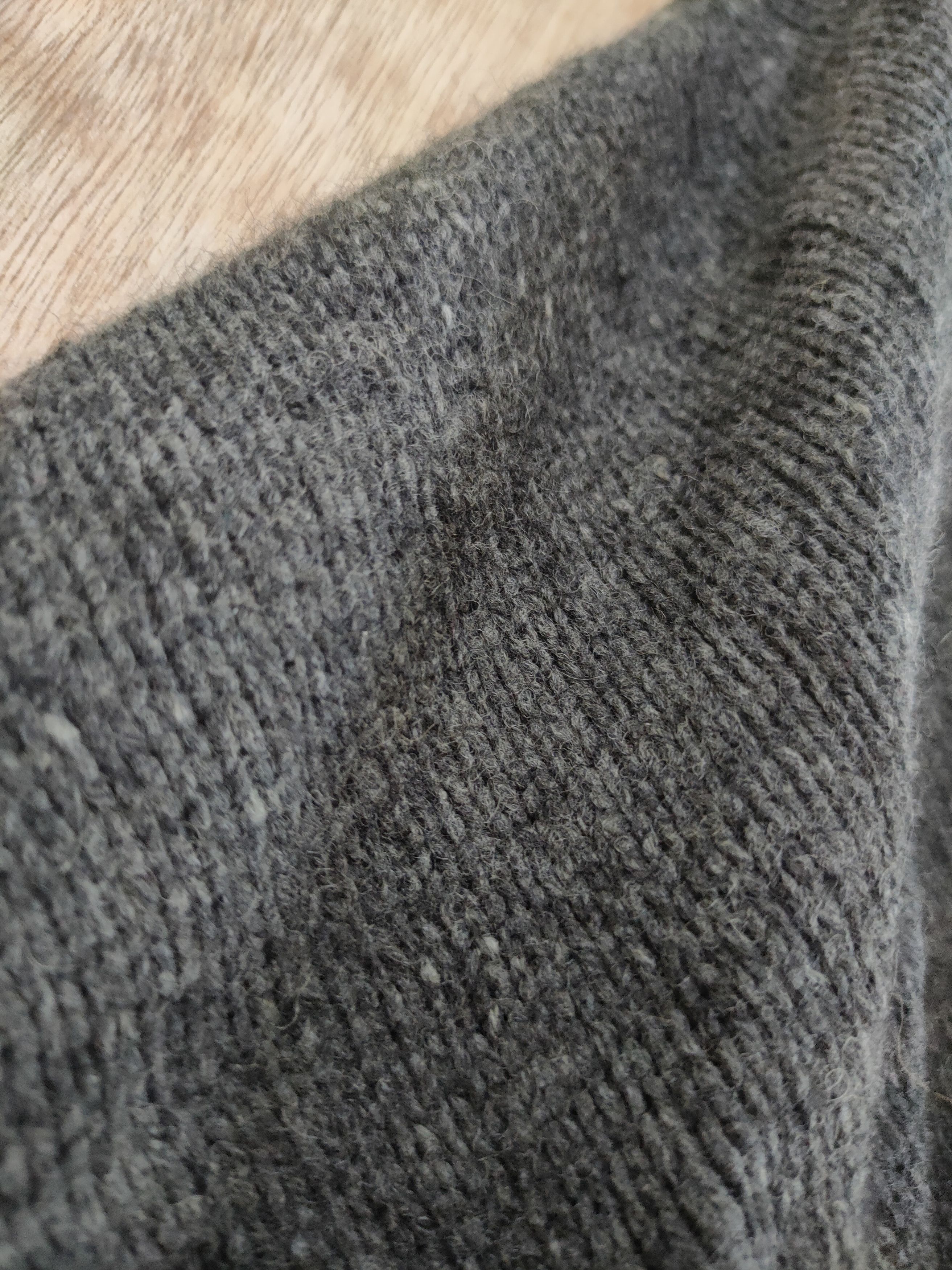 Issey Miyake DL Sunaokuwahara cape cloak grey mohair hoodie #46-390 Size US M / EU 48-50 / 2 - 2 Thumbnail