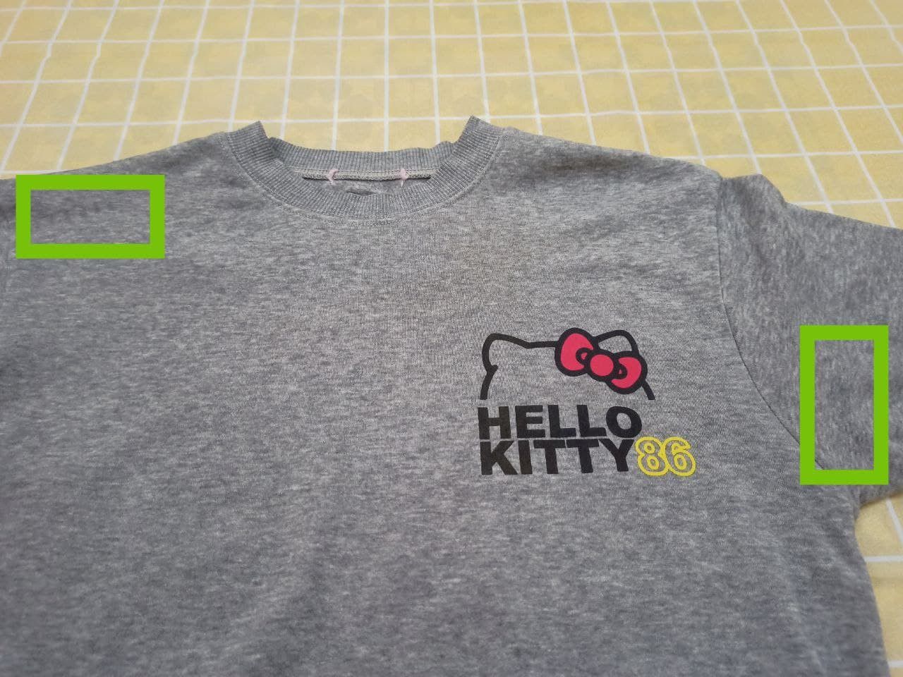 Anime Hello Kitty Tokyo Japan Big Graphic Cartoon Size US L / EU 52-54 / 3 - 9 Thumbnail
