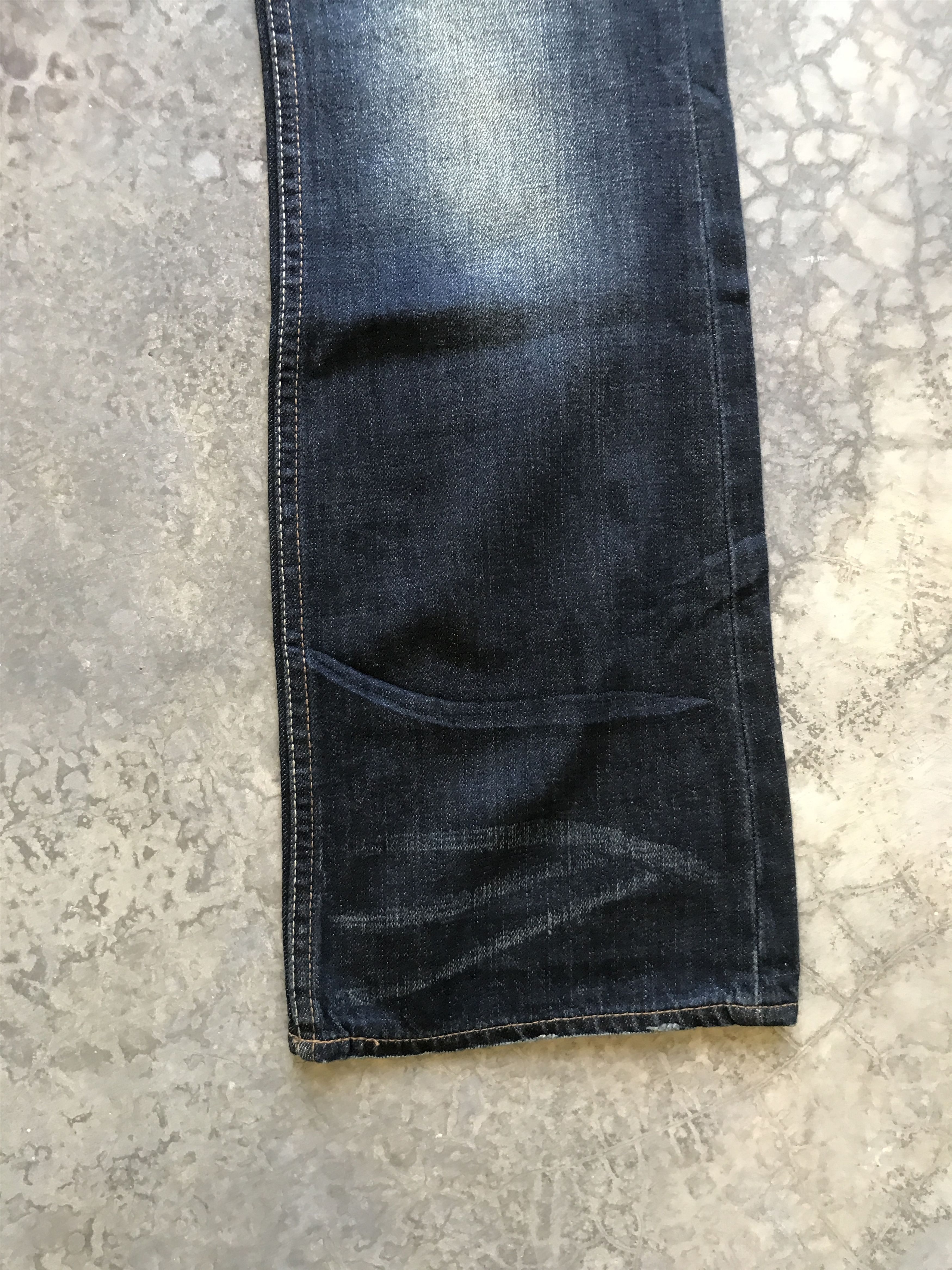 Designer × Japanese Brand D19 RootThree Japan Low Rise Flare Stylish Faded Denim Size US 30 / EU 46 - 6 Thumbnail
