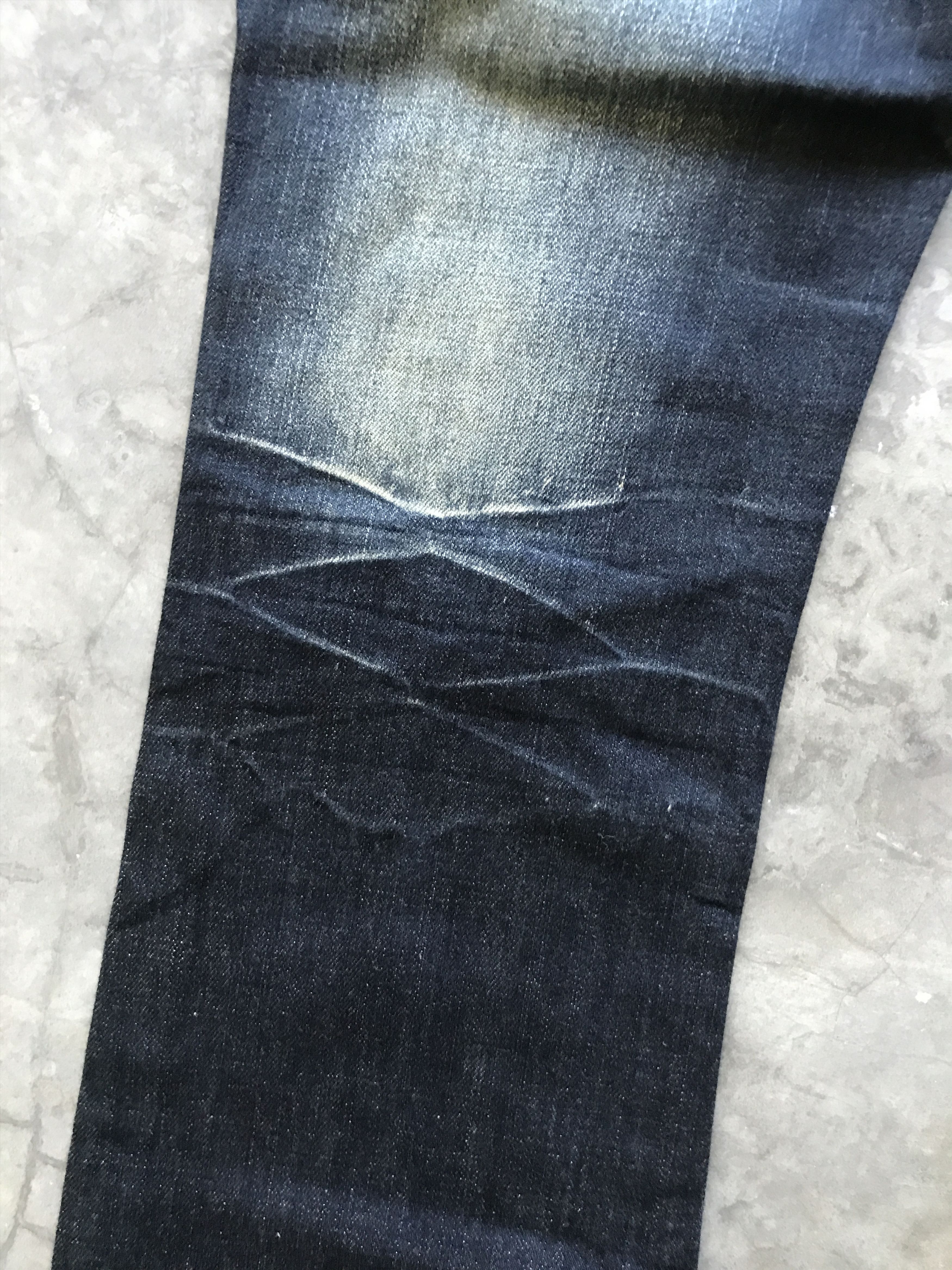 Designer × Japanese Brand D19 RootThree Japan Low Rise Flare Stylish Faded Denim Size US 30 / EU 46 - 13 Thumbnail