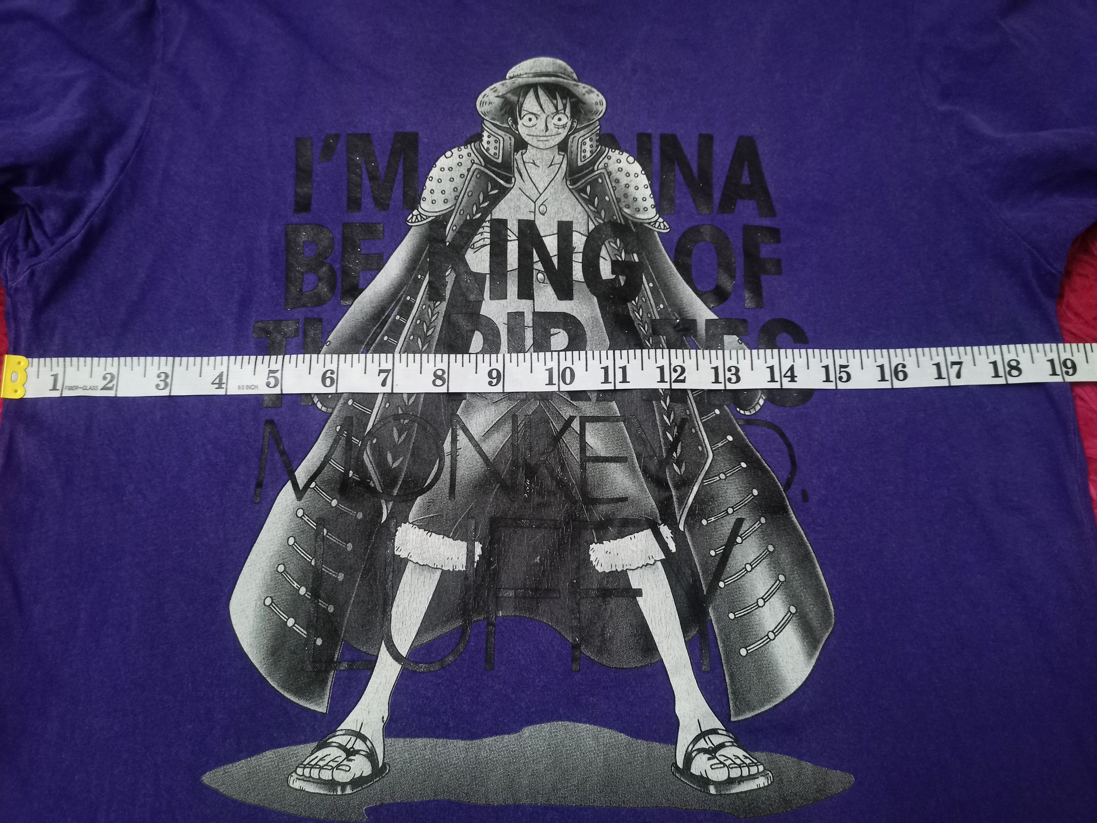 Anime × Cartoon Network × Japanese Brand ONE PIECE LUFFY'S PIRATES ANIME T Size US M / EU 48-50 / 2 - 3 Thumbnail