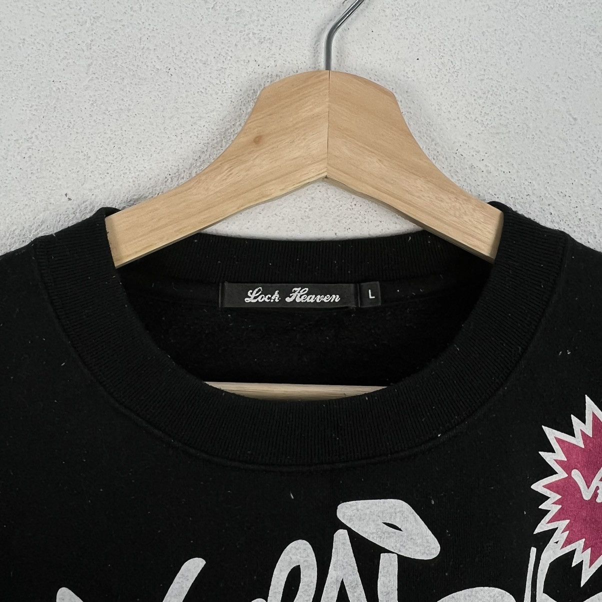 Japanese Brand VINTAGE LOCK HEAVEN SWEATSHIRT BIG LOGO Size US L / EU 52-54 / 3 - 4 Thumbnail
