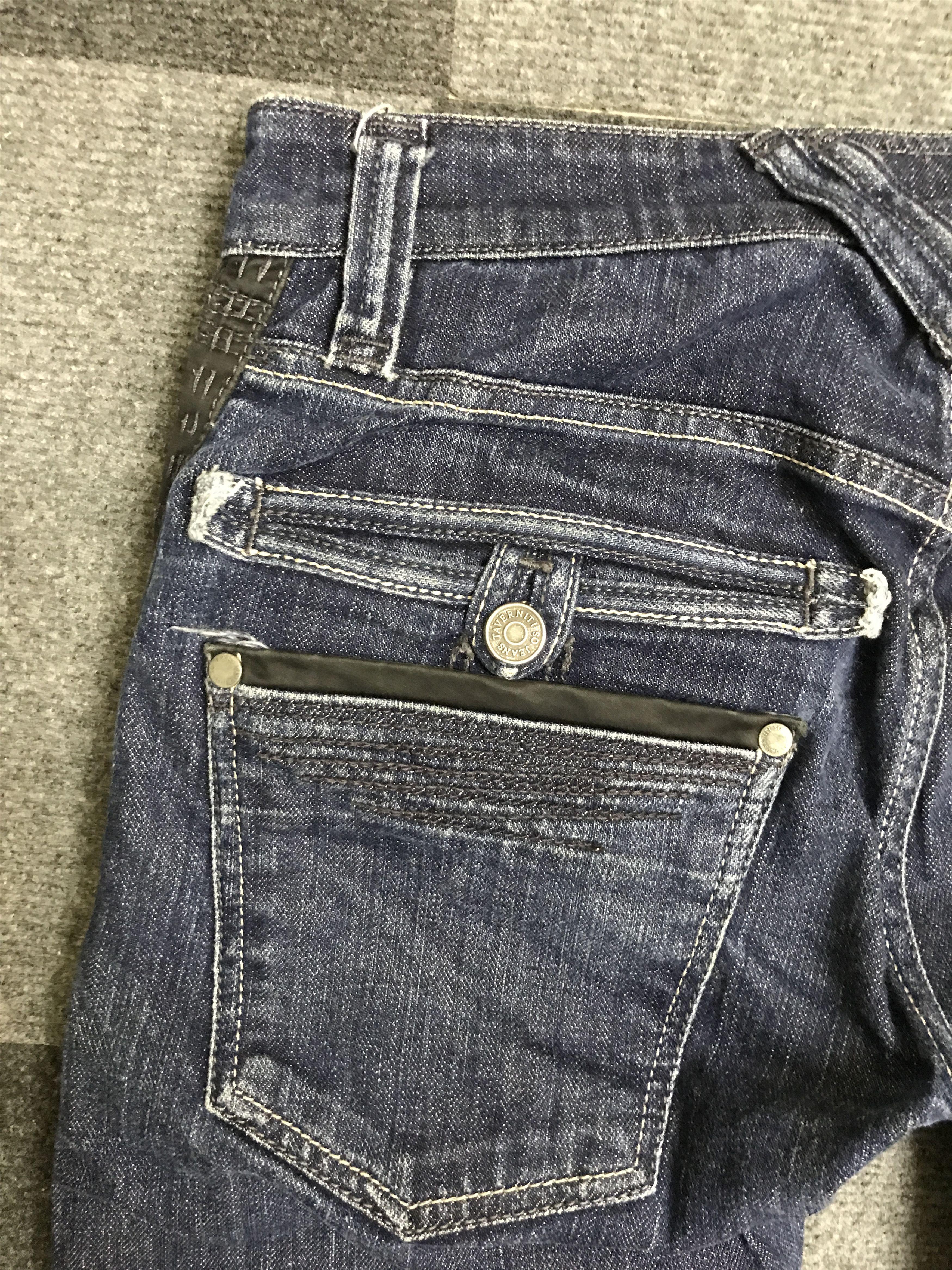 Designer × Jimmy Taverniti D166 JIMMY TRAVERNITY Flare Jeans Size 33" - 17 Thumbnail