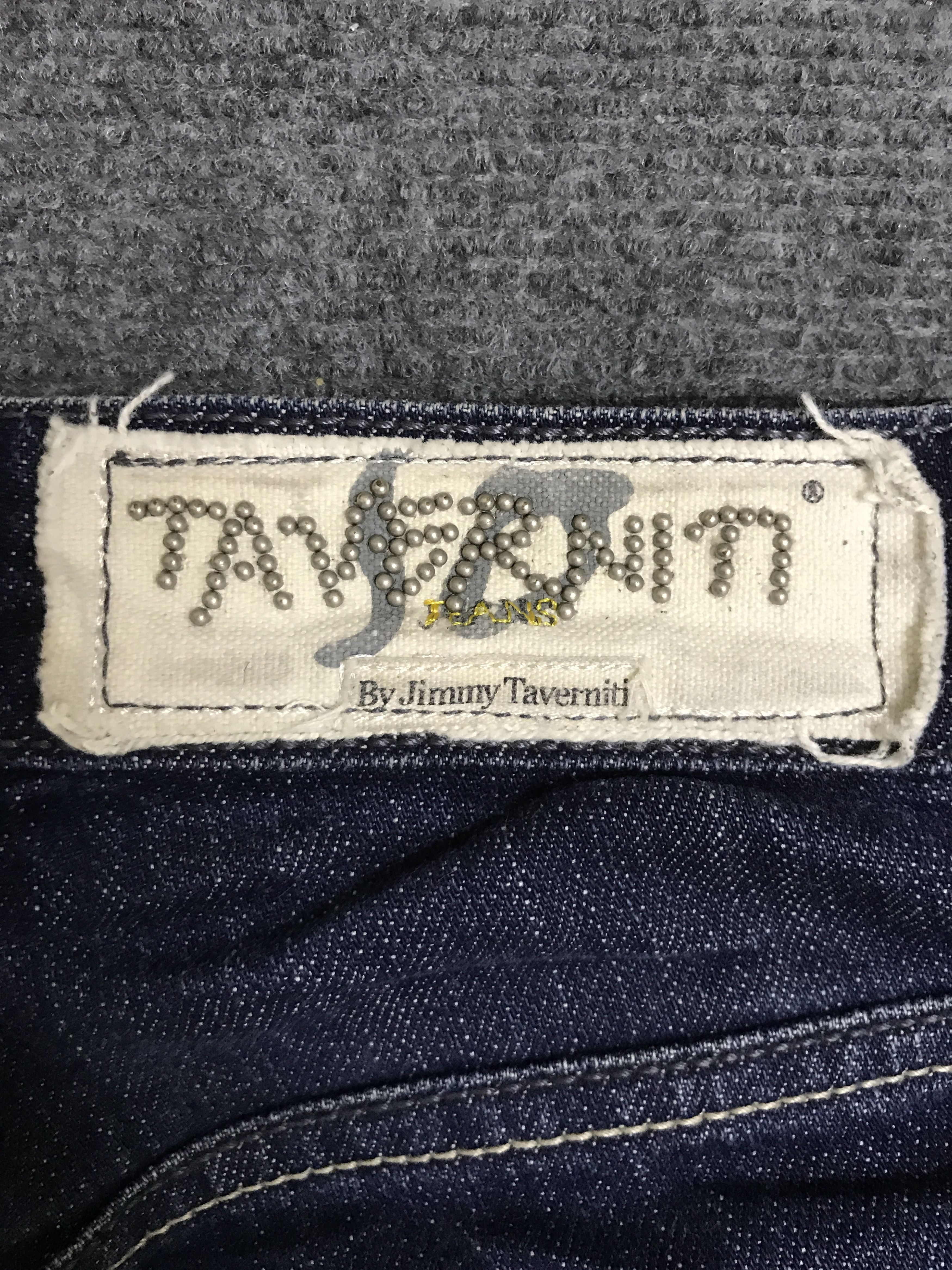 Designer × Jimmy Taverniti D166 JIMMY TRAVERNITY Flare Jeans Size 33" - 16 Thumbnail