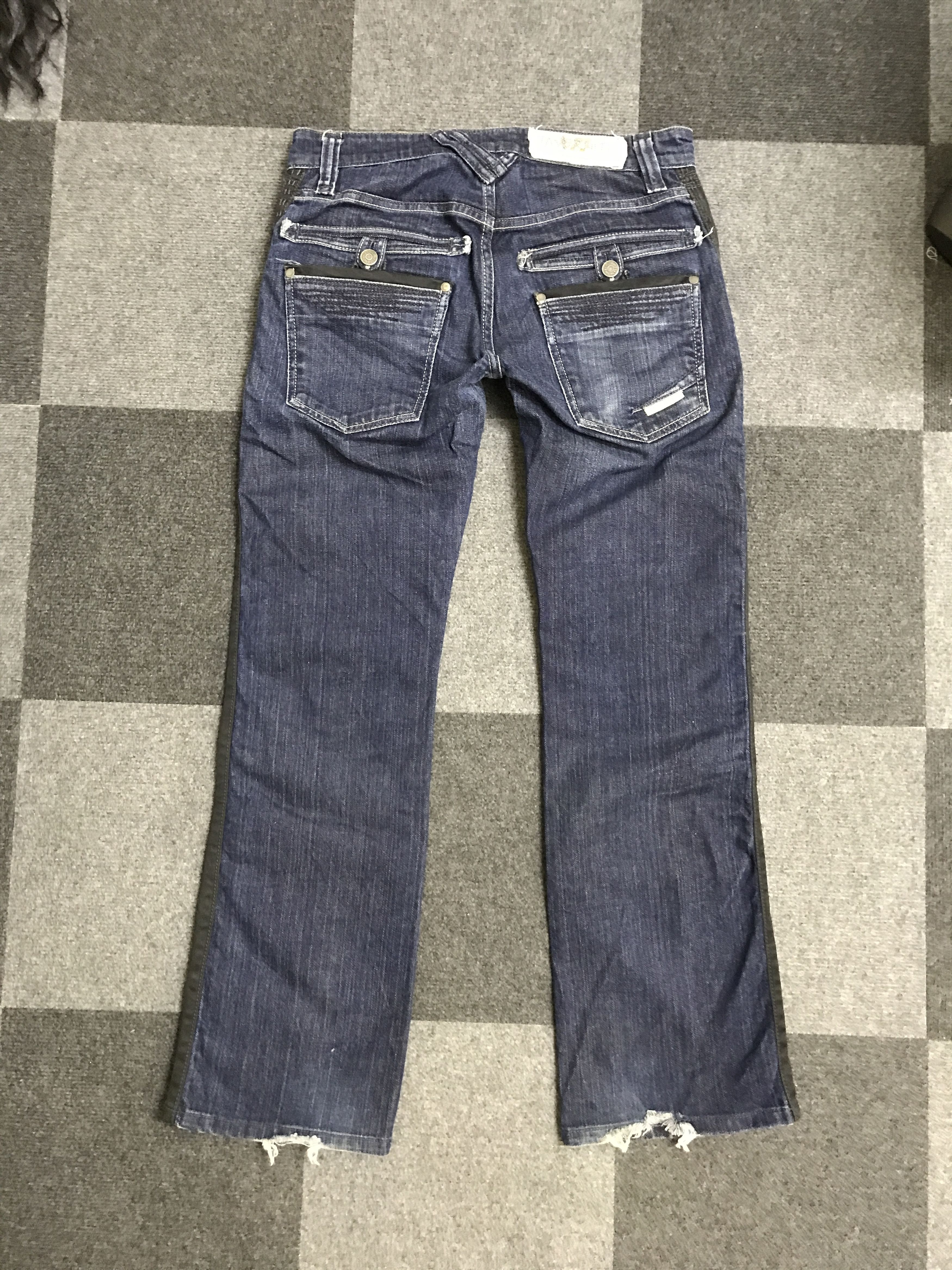 Designer × Jimmy Taverniti D166 JIMMY TRAVERNITY Flare Jeans Size 33" - 8 Thumbnail
