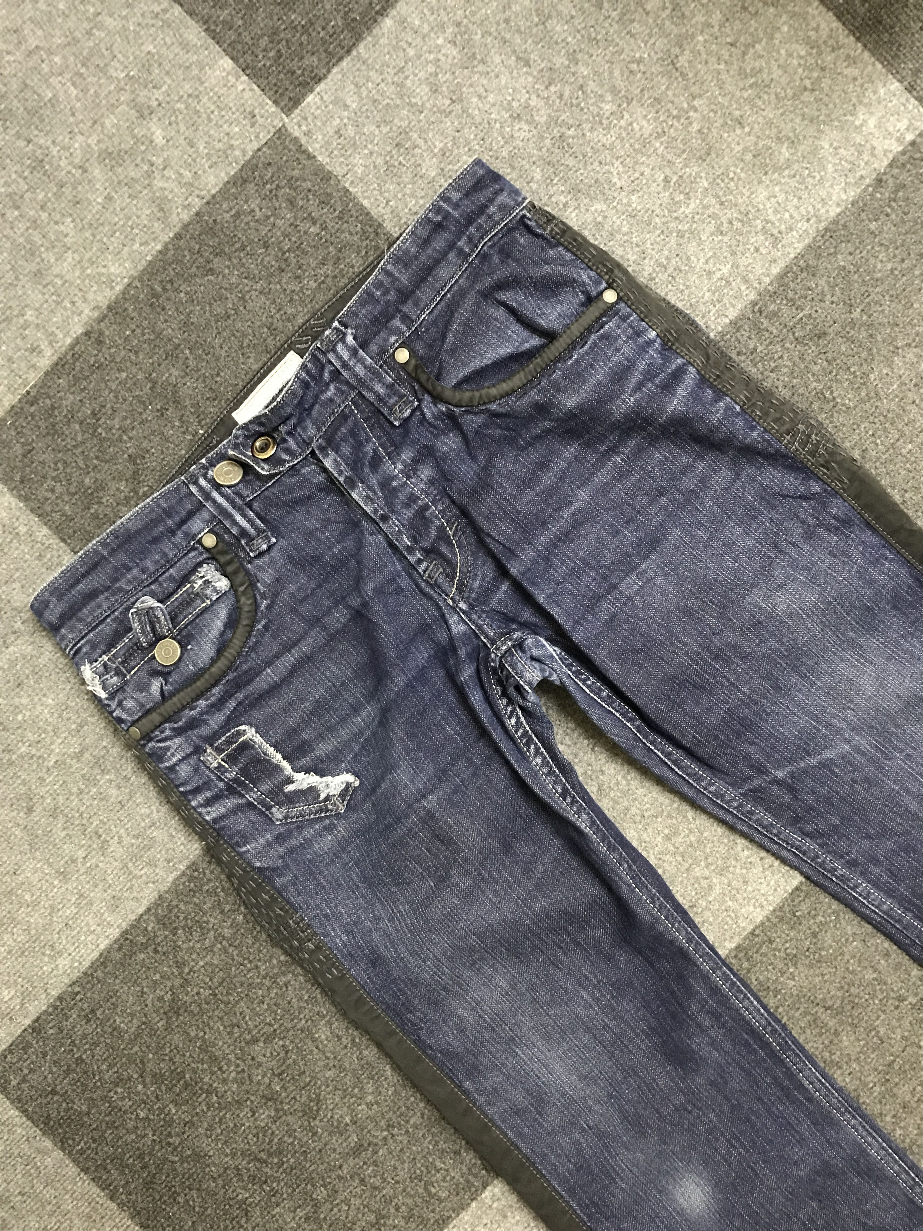 Designer × Jimmy Taverniti D166 JIMMY TRAVERNITY Flare Jeans Size 33" - 2 Thumbnail