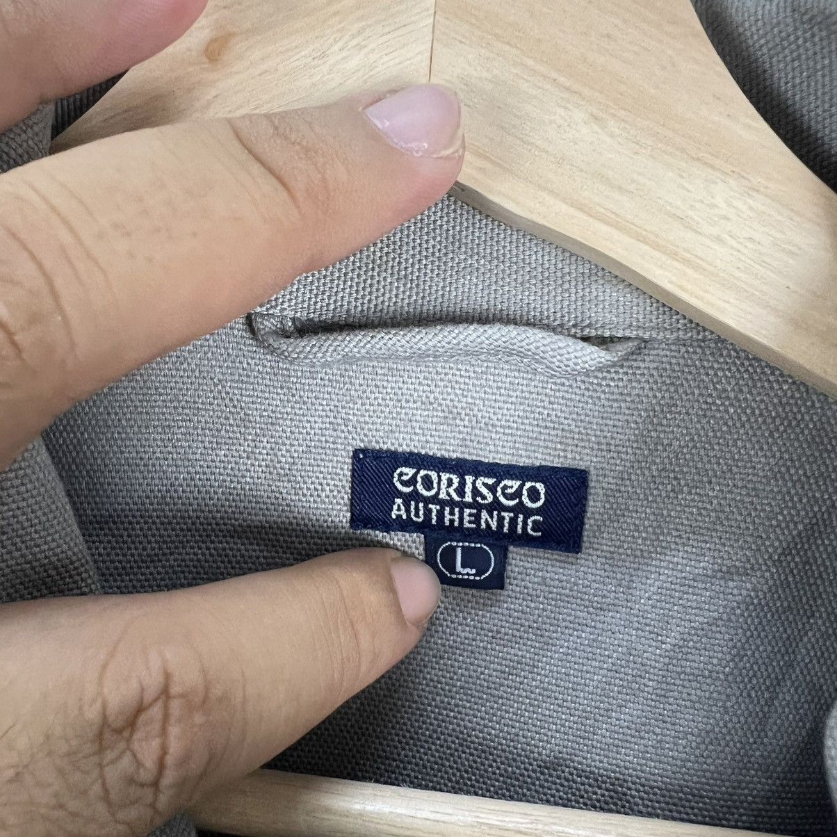 Japanese Brand HIKORY CHORE JACKET CORISCO AUTHENTIC ISSEY MIYAKE INSPIRED Size US L / EU 52-54 / 3 - 13 Thumbnail
