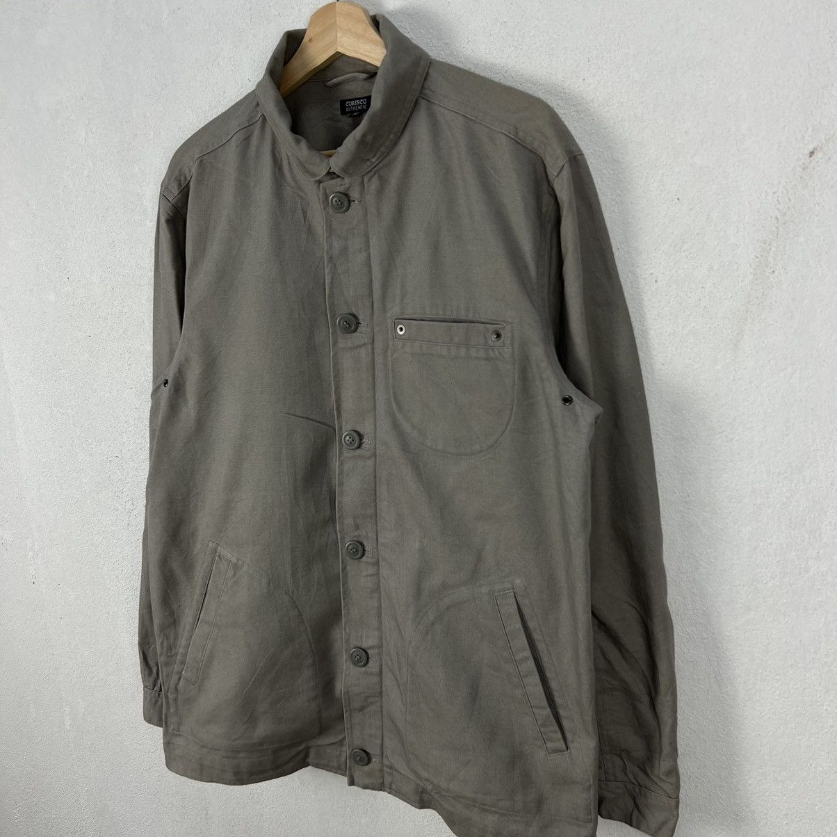 Japanese Brand HIKORY CHORE JACKET CORISCO AUTHENTIC ISSEY MIYAKE INSPIRED Size US L / EU 52-54 / 3 - 2 Thumbnail