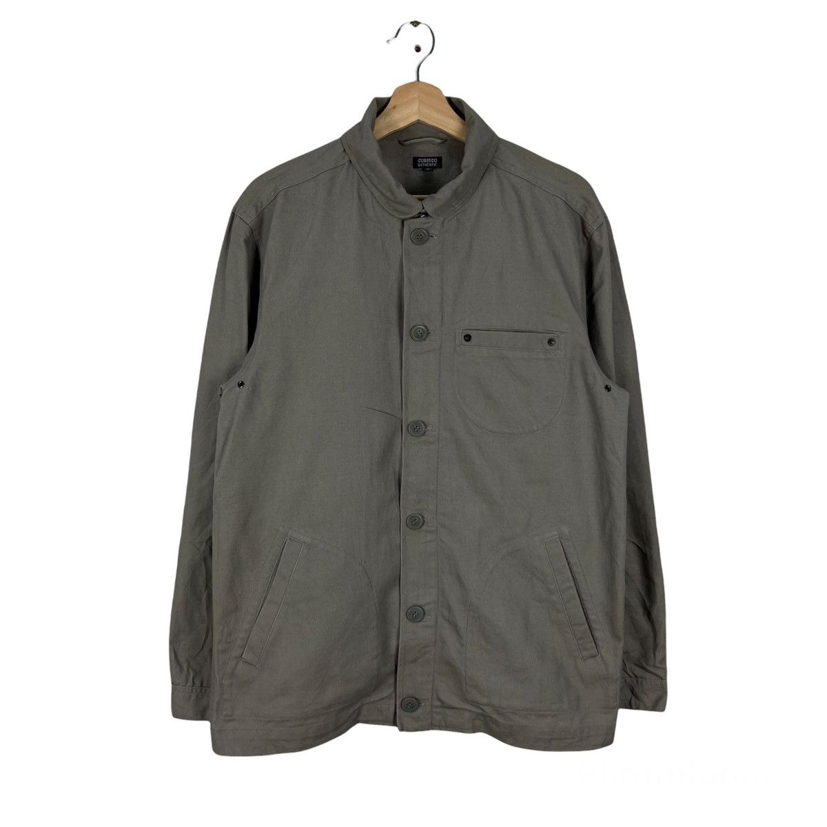 Japanese Brand HIKORY CHORE JACKET CORISCO AUTHENTIC ISSEY MIYAKE INSPIRED Size US L / EU 52-54 / 3 - 1 Thumbnail