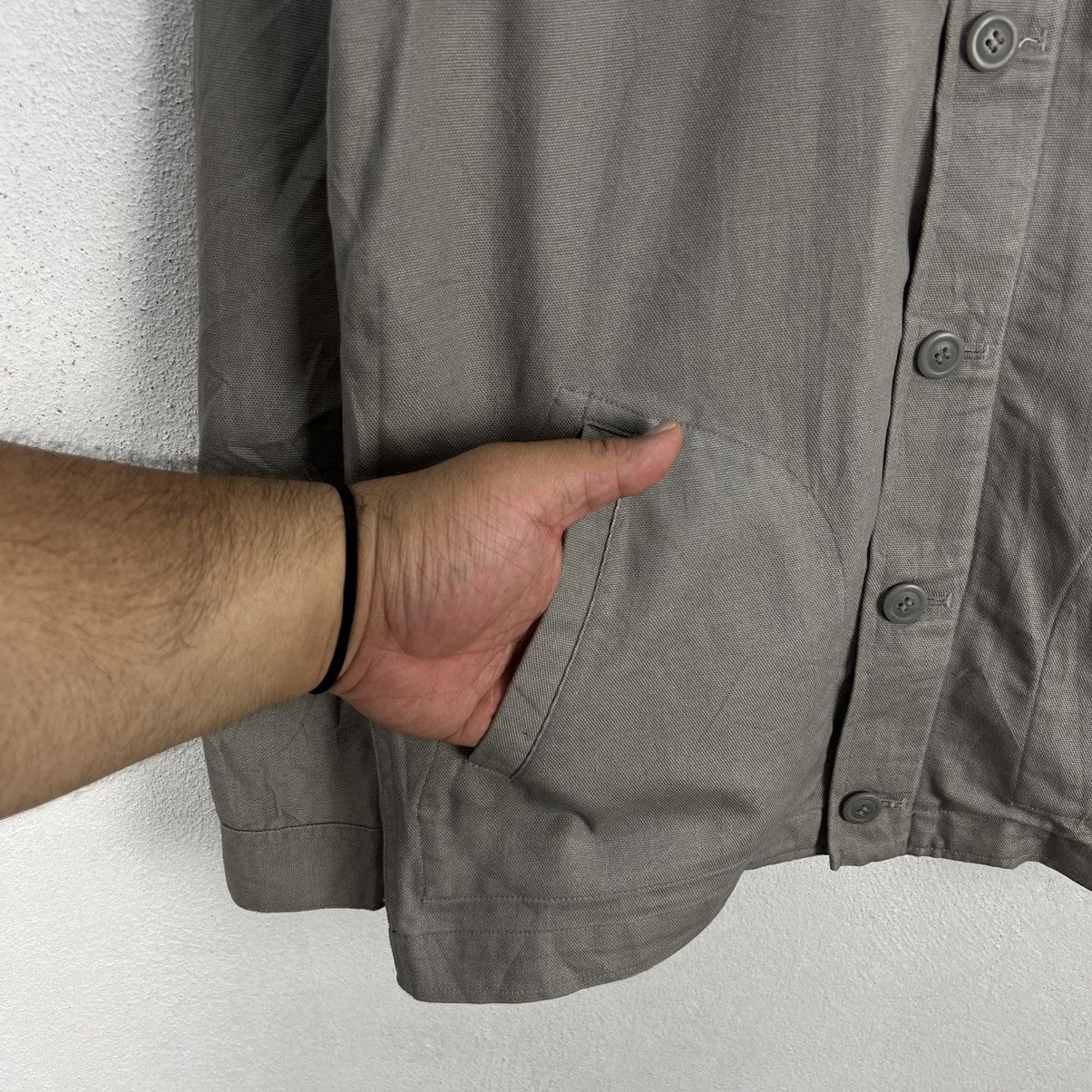 Japanese Brand HIKORY CHORE JACKET CORISCO AUTHENTIC ISSEY MIYAKE INSPIRED Size US L / EU 52-54 / 3 - 6 Thumbnail