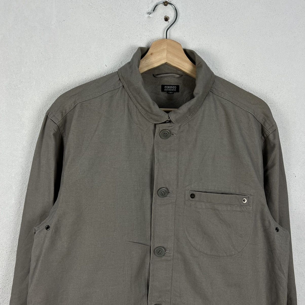 Japanese Brand HIKORY CHORE JACKET CORISCO AUTHENTIC ISSEY MIYAKE INSPIRED Size US L / EU 52-54 / 3 - 3 Thumbnail
