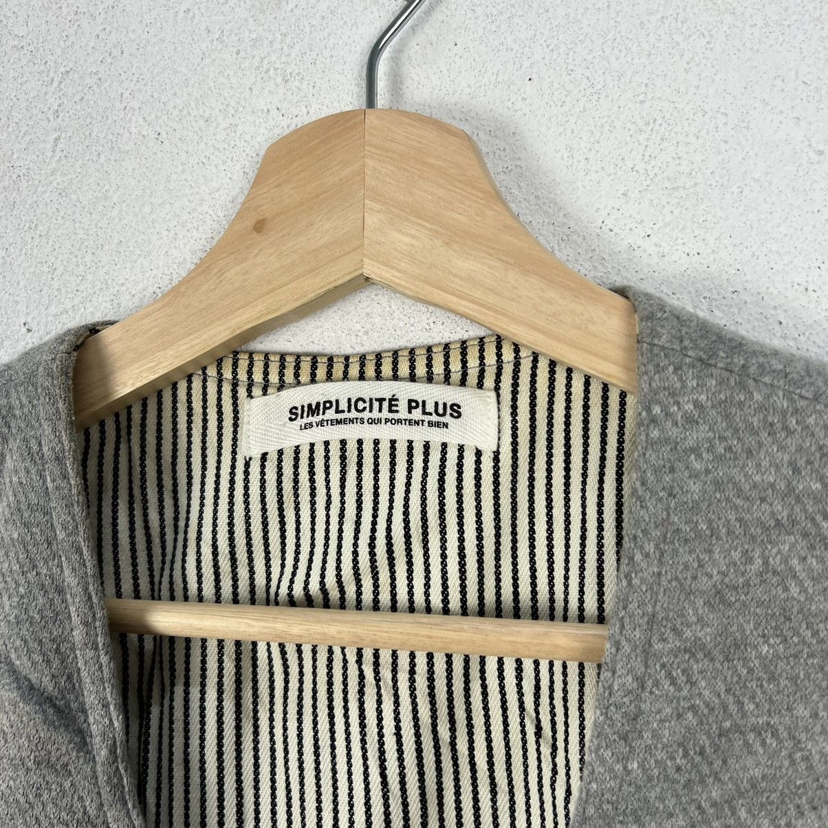 Japanese Brand VINTAGE SIMPLICITE PLUS TANK TOP MULTI POCKET VEST Size US M / EU 48-50 / 2 - 6 Thumbnail