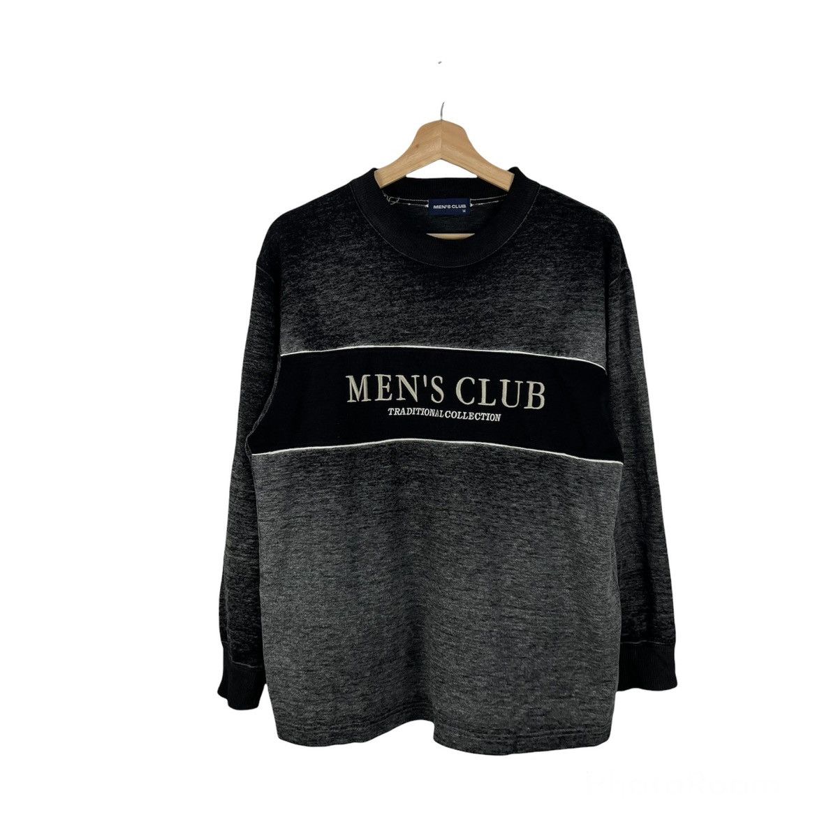 Japanese Brand VINTAGE MEN’S CLUB SWEATSHIRT BIG LOGO Size US M / EU 48-50 / 2 - 1 Thumbnail