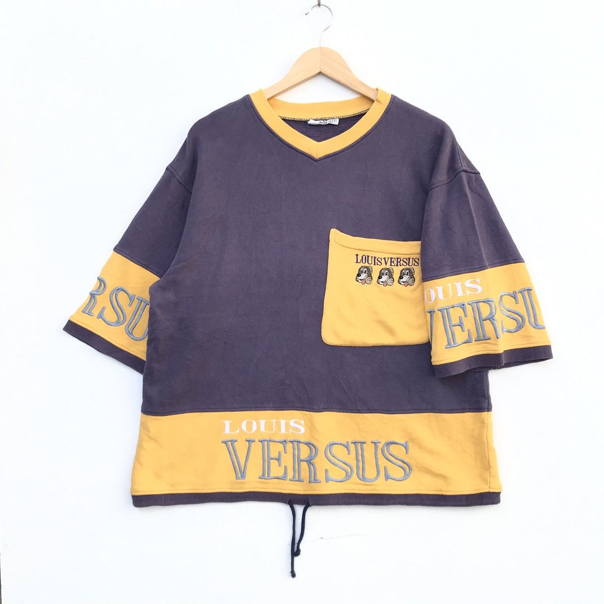 Designer × Japanese Brand × Vintage Vintage LOUIS VERSUS Sportswear Embroidery Size US XL / EU 56 / 4 - 1 Thumbnail
