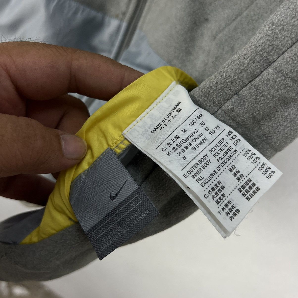 Nike VINTAGE NIKE RARE COLOUR REVERSIBLE LIGHT PUFFER Size US M / EU 48-50 / 2 - 8 Thumbnail