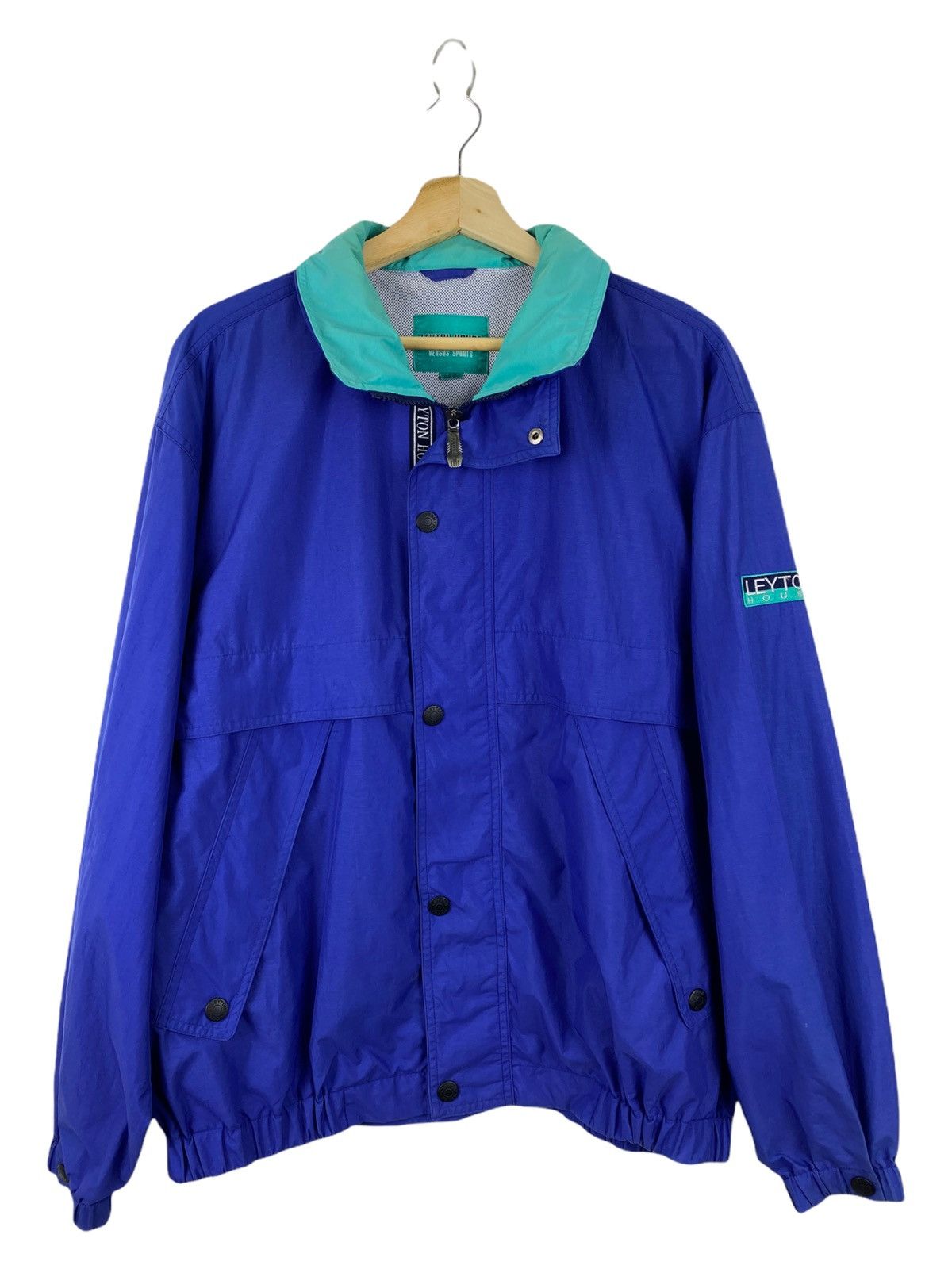 Japanese Brand × Vintage VINTAGE LEYTON HOUSE SPORTWEAR ZIP UP JACKET Size US XL / EU 56 / 4 - 1 Thumbnail