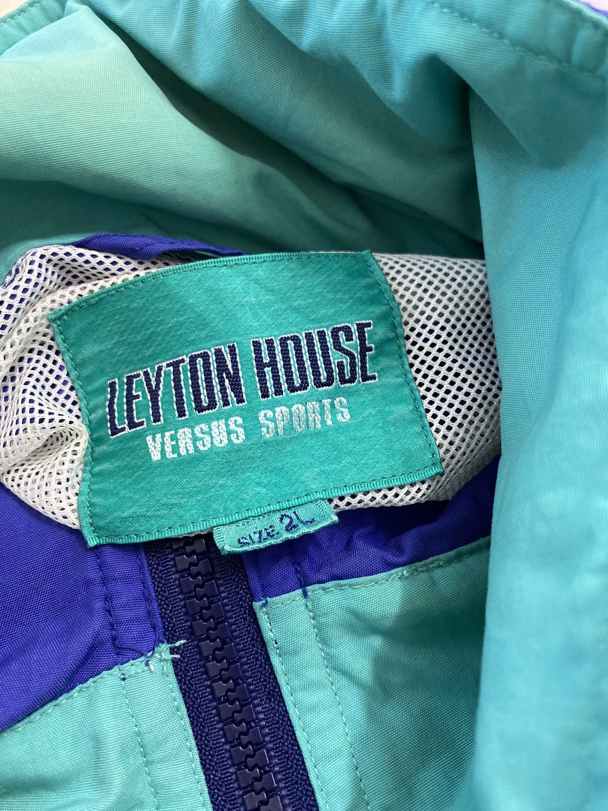 Japanese Brand × Vintage VINTAGE LEYTON HOUSE SPORTWEAR ZIP UP JACKET Size US XL / EU 56 / 4 - 4 Thumbnail