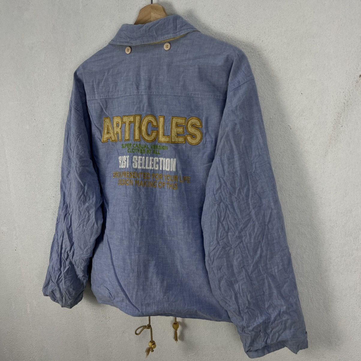 Japanese Brand RARE REVERSIBLE XENON MEN INTERNATIONAL BRAND BOMBER JACKET Size US L / EU 52-54 / 3 - 10 Thumbnail