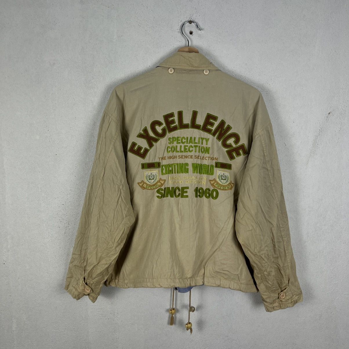 Japanese Brand RARE REVERSIBLE XENON MEN INTERNATIONAL BRAND BOMBER JACKET Size US L / EU 52-54 / 3 - 14 Thumbnail