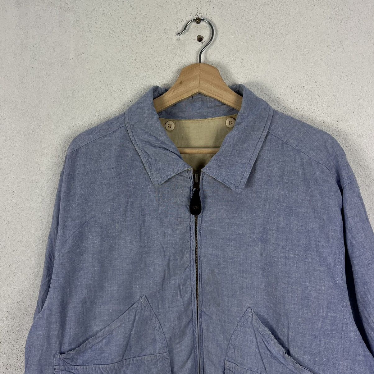 Japanese Brand RARE REVERSIBLE XENON MEN INTERNATIONAL BRAND BOMBER JACKET Size US L / EU 52-54 / 3 - 3 Thumbnail