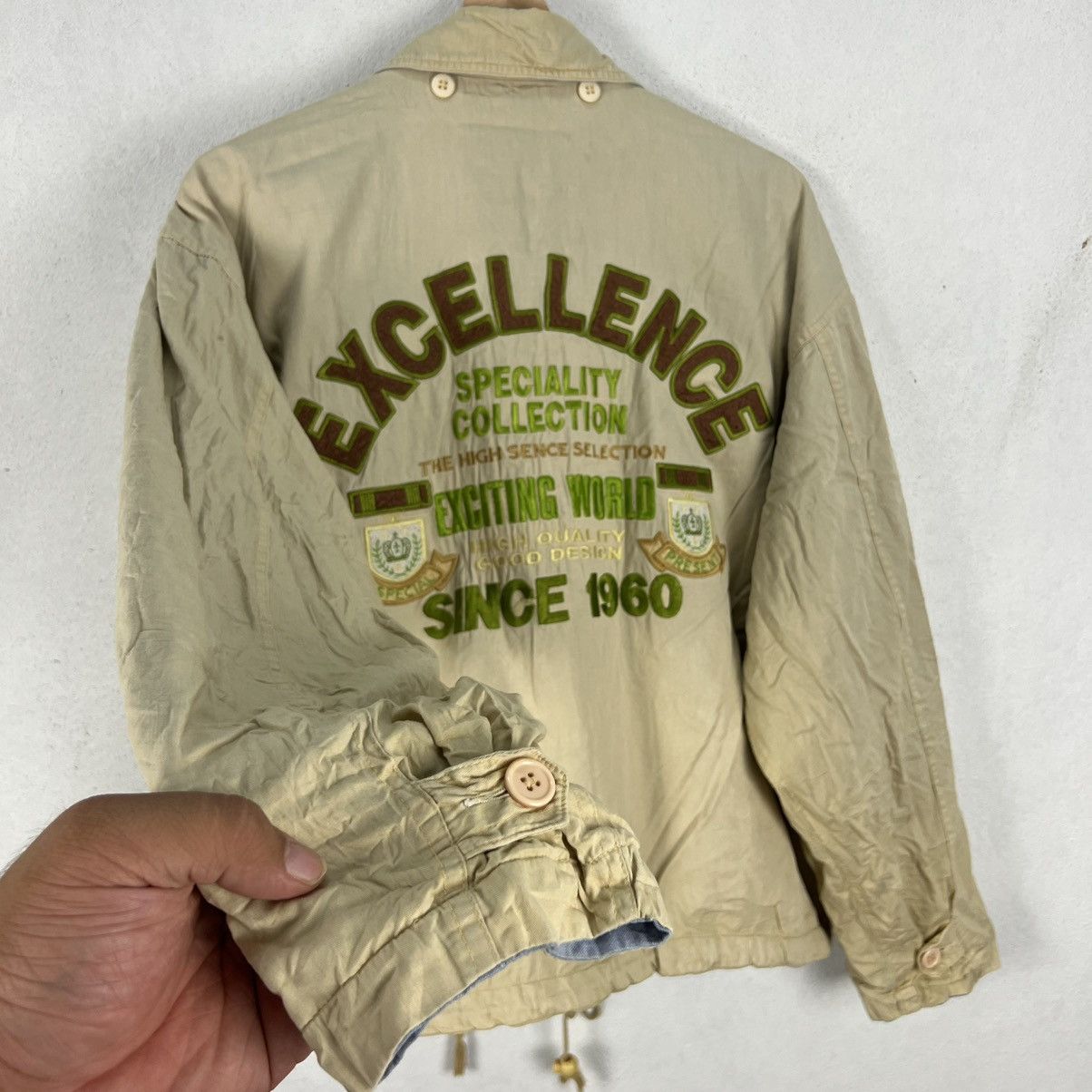 Japanese Brand RARE REVERSIBLE XENON MEN INTERNATIONAL BRAND BOMBER JACKET Size US L / EU 52-54 / 3 - 17 Thumbnail