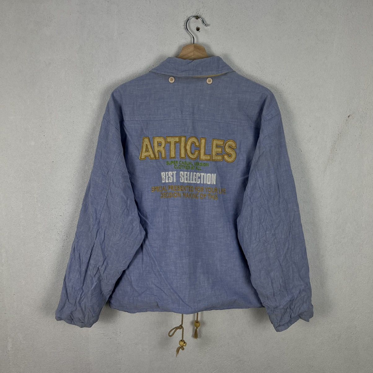 Japanese Brand RARE REVERSIBLE XENON MEN INTERNATIONAL BRAND BOMBER JACKET Size US L / EU 52-54 / 3 - 9 Thumbnail