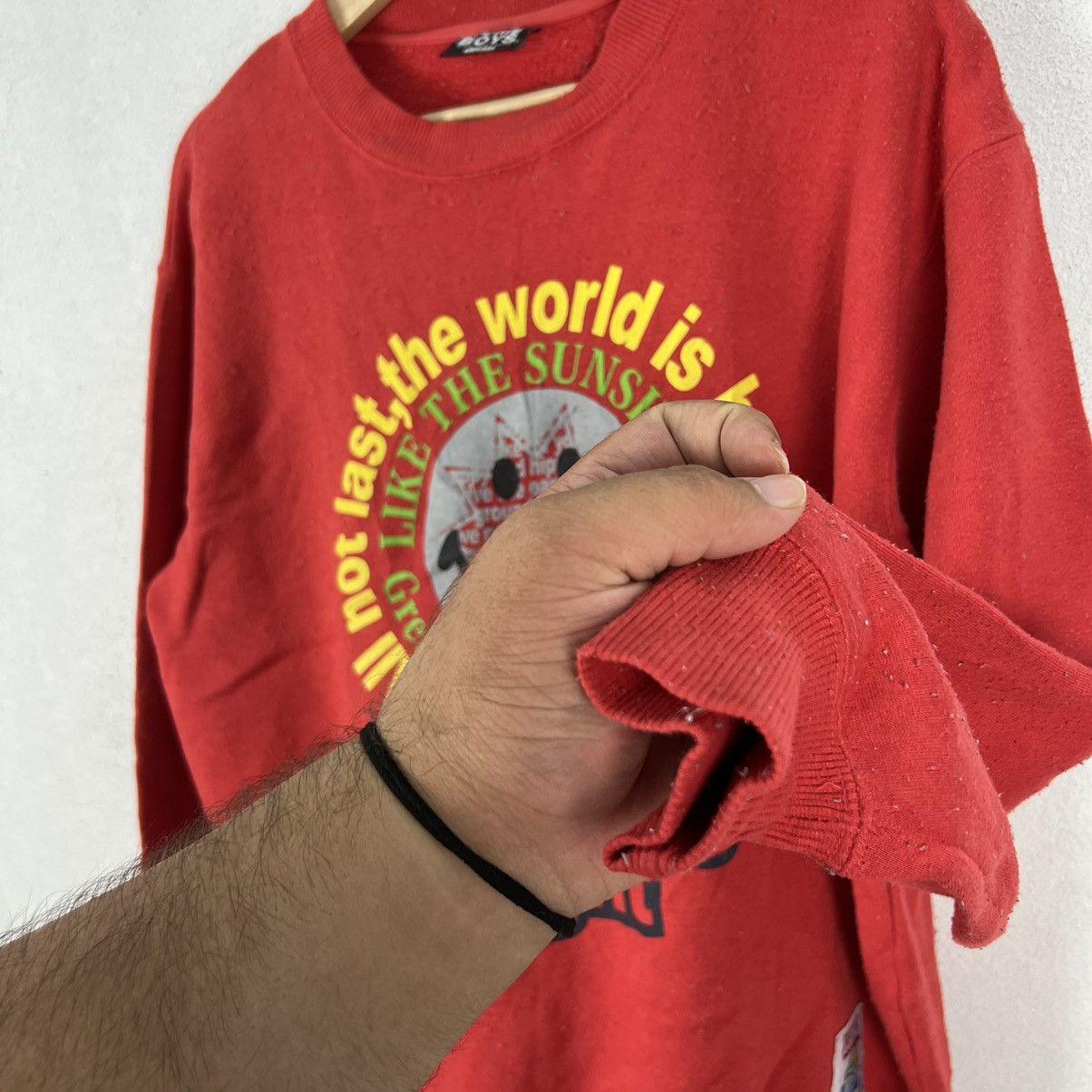 Japanese Brand VINTAGE HOME BOYS SWEATSHIRT BIG LOGO Size US L / EU 52-54 / 3 - 5 Thumbnail