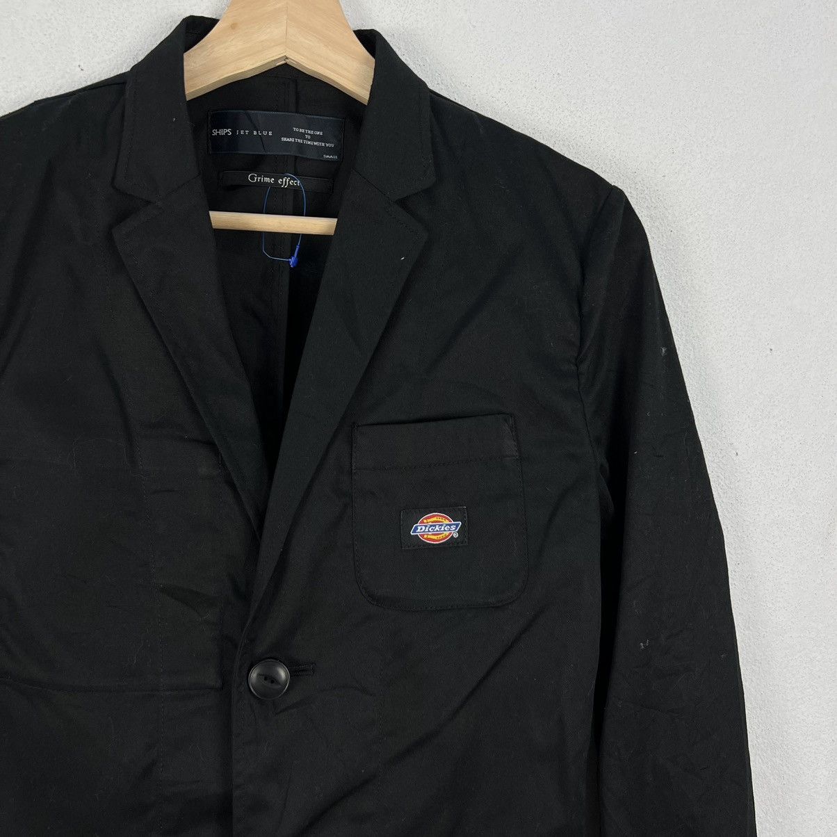 Dickies VINTAGE HIKORY CHORE JACKET SHIPS JET BLUE DICKIES Size US S / EU 44-46 / 1 - 3 Thumbnail