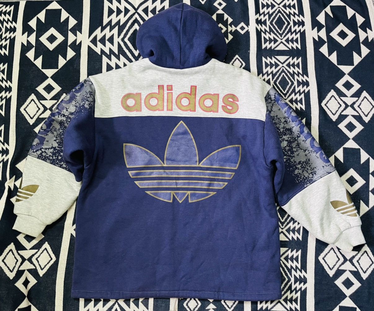 Adidas 🔥LAST DROP🔥Vintage 90s Run DMC Adidas Big Logo HipHop Size US XL / EU 56 / 4 - 3 Thumbnail