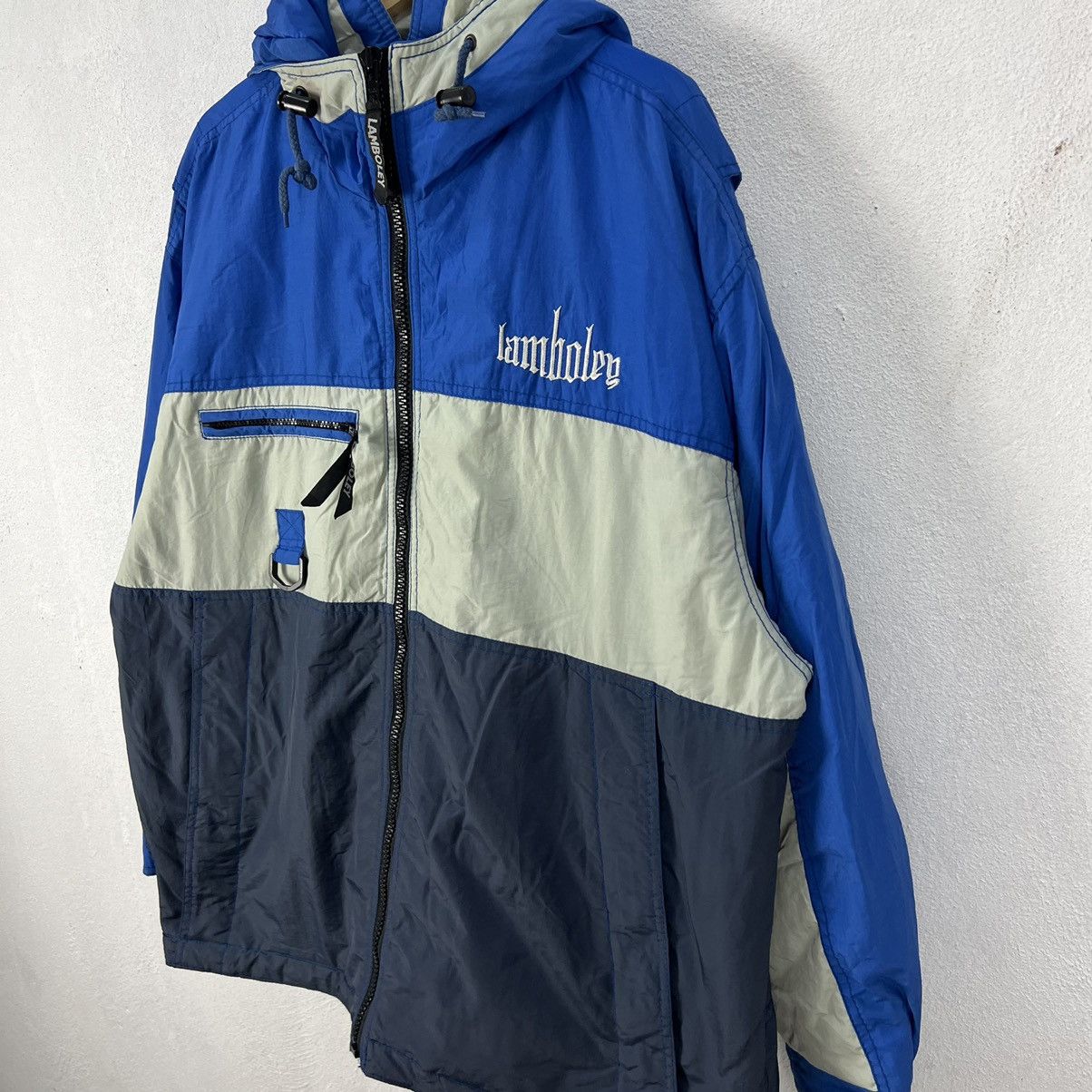 Japanese Brand VINTAGE LAMBOLEY SKI JACKET MULTI POCKET RARE COLOUR Size US L / EU 52-54 / 3 - 4 Thumbnail