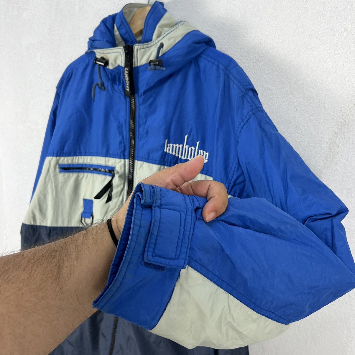 Japanese Brand VINTAGE LAMBOLEY SKI JACKET MULTI POCKET RARE COLOUR Size US L / EU 52-54 / 3 - 6 Thumbnail
