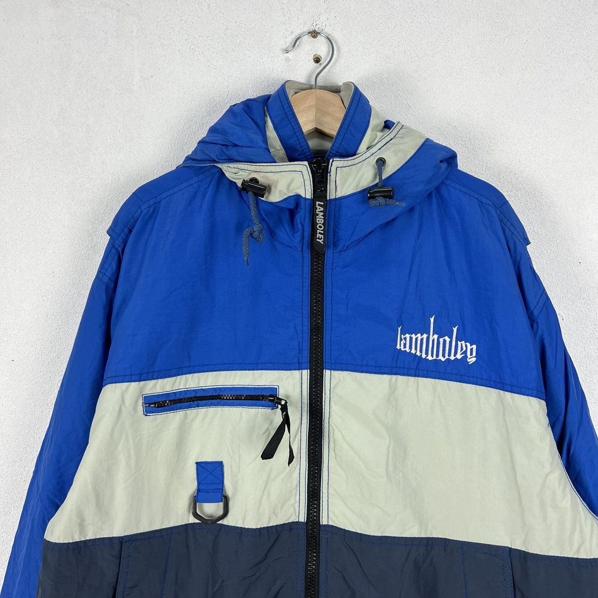 Japanese Brand VINTAGE LAMBOLEY SKI JACKET MULTI POCKET RARE COLOUR Size US L / EU 52-54 / 3 - 2 Thumbnail