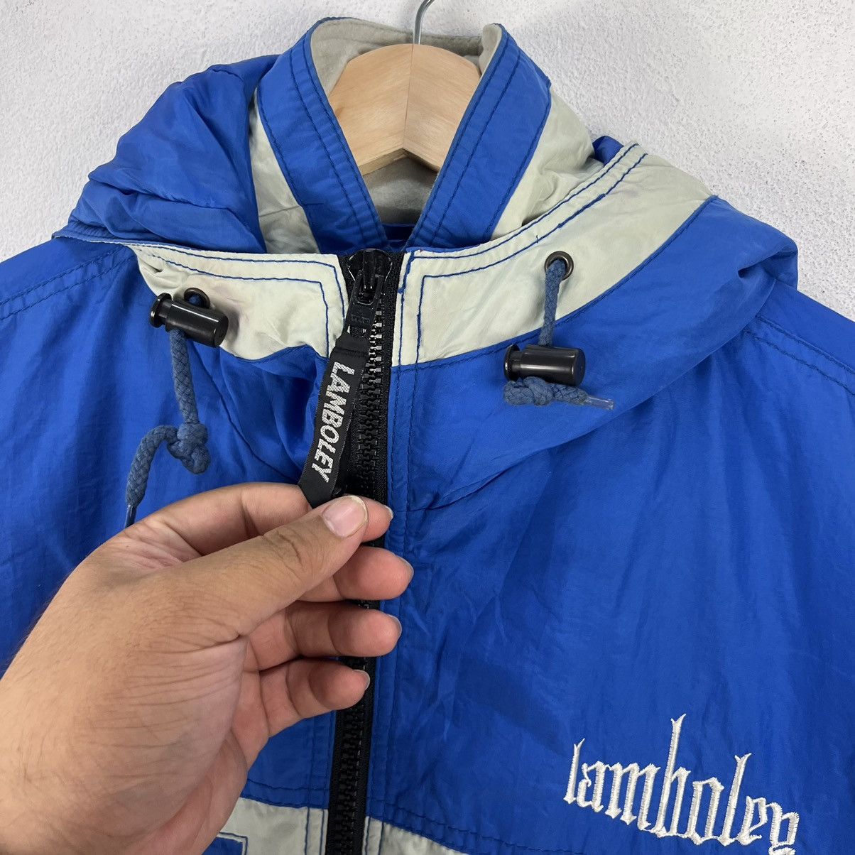 Japanese Brand VINTAGE LAMBOLEY SKI JACKET MULTI POCKET RARE COLOUR Size US L / EU 52-54 / 3 - 5 Thumbnail