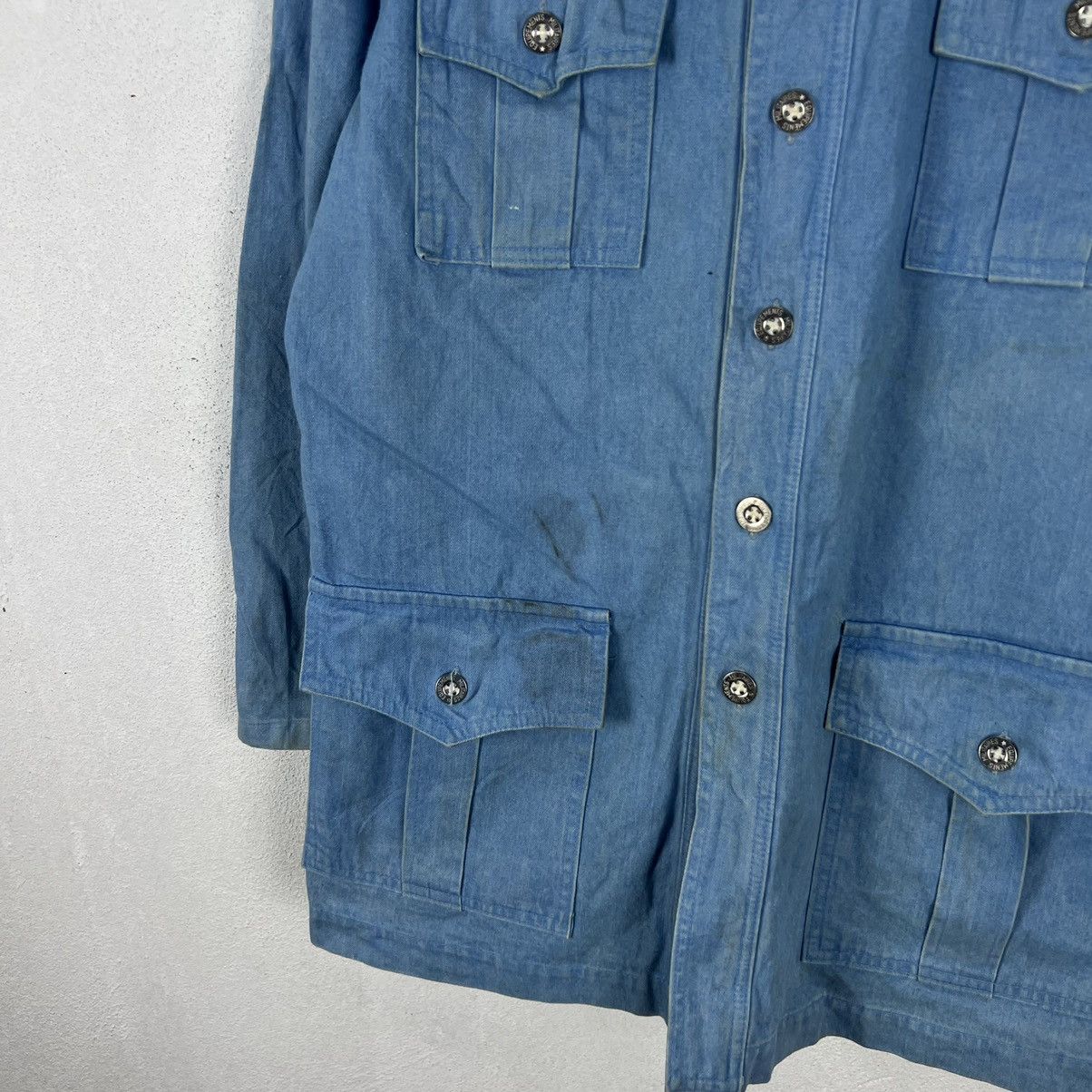 Japanese Brand VINTAGE BIG-ELY BIKER PARACHUTE JACKET MULTI POCKET Size US L / EU 52-54 / 3 - 4 Thumbnail