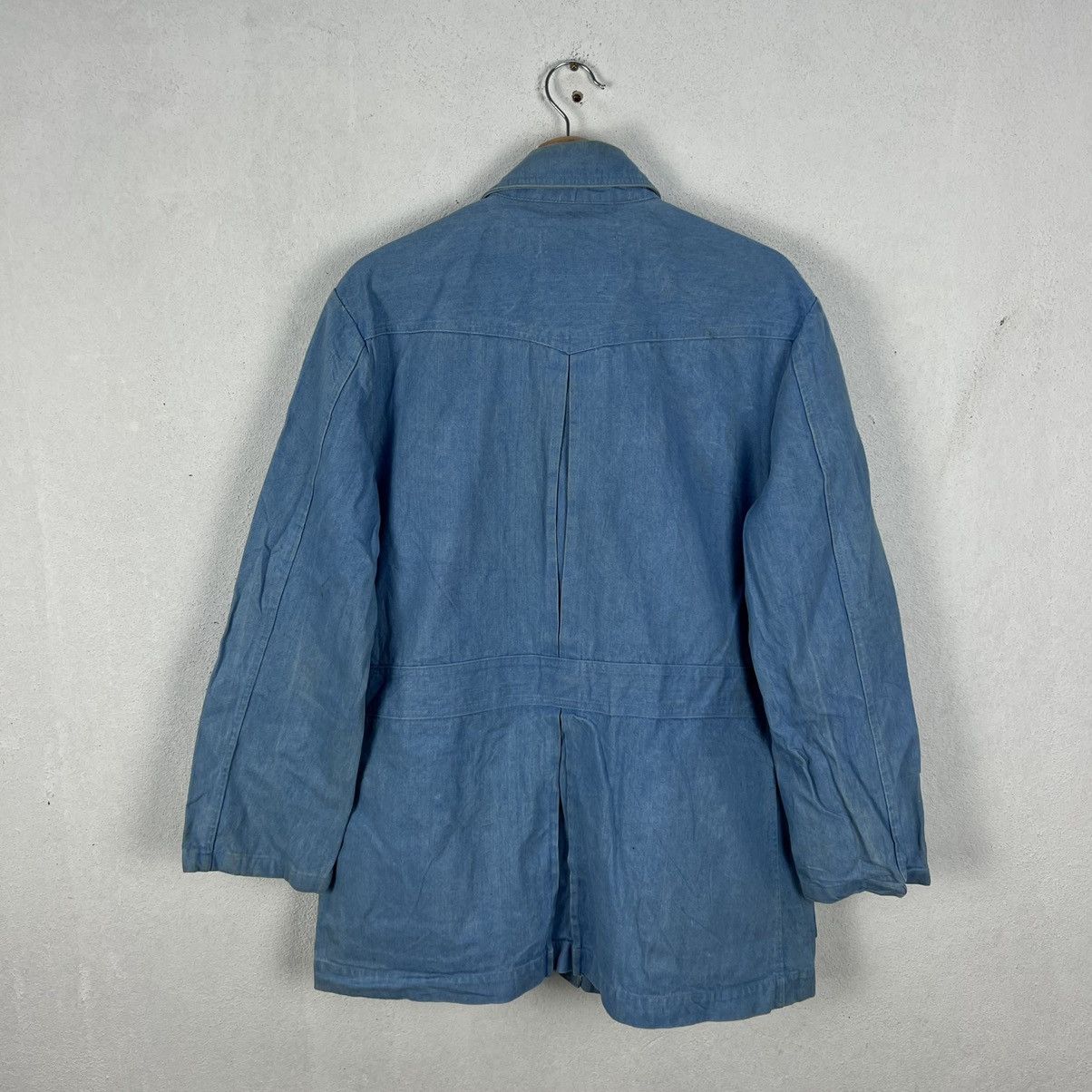 Japanese Brand VINTAGE BIG-ELY BIKER PARACHUTE JACKET MULTI POCKET Size US L / EU 52-54 / 3 - 7 Thumbnail