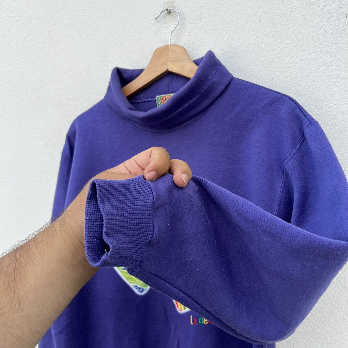 Japanese Brand VINTAGE LA DEUX SWEATSHIRT DOUBLE COLLAR BIG LOGO Size US M / EU 48-50 / 2 - 6 Thumbnail