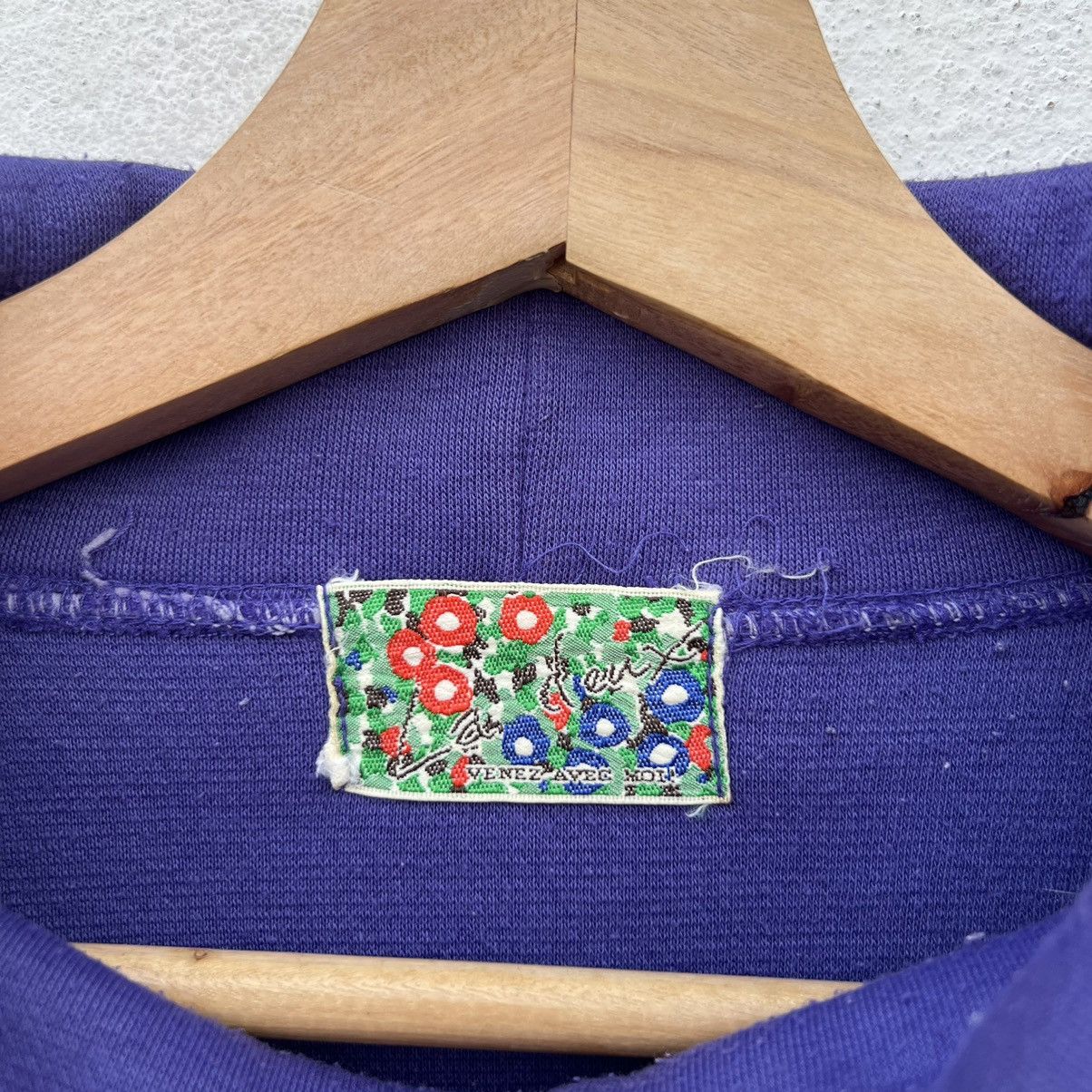 Japanese Brand VINTAGE LA DEUX SWEATSHIRT DOUBLE COLLAR BIG LOGO Size US M / EU 48-50 / 2 - 7 Thumbnail