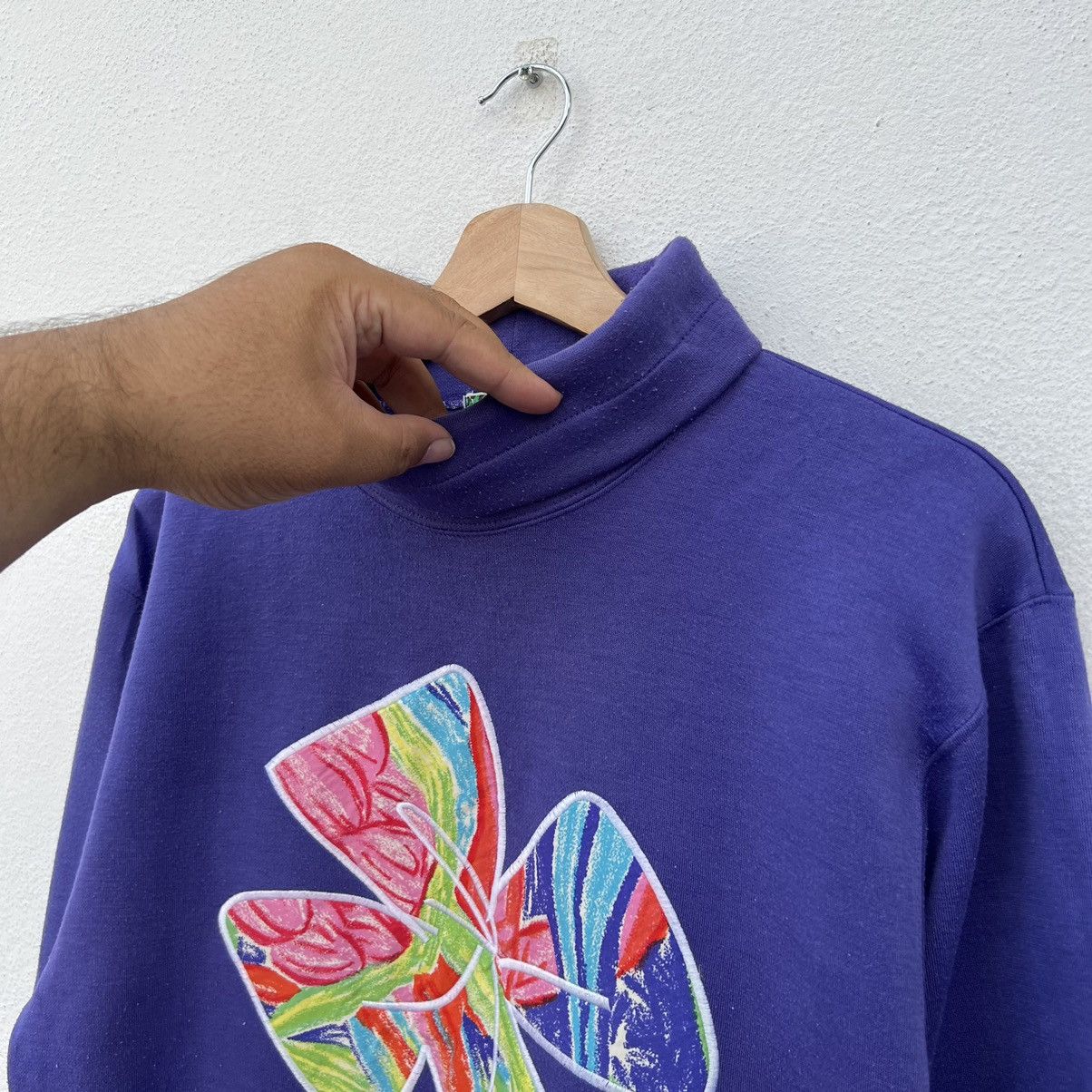 Japanese Brand VINTAGE LA DEUX SWEATSHIRT DOUBLE COLLAR BIG LOGO Size US M / EU 48-50 / 2 - 5 Thumbnail