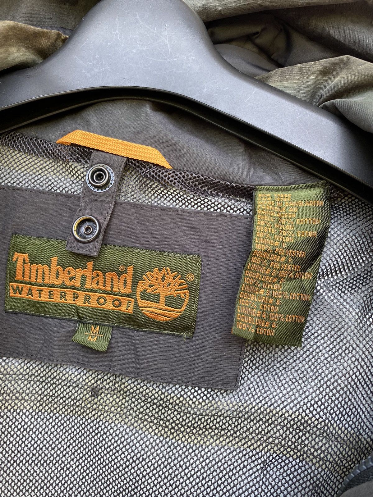 Timberland TIMBERLAND WATERPROOF WINDBREAKER JACKET Size US M / EU 48-50 / 2 - 7 Thumbnail